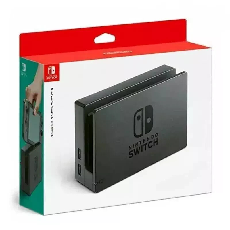 New Genuine Nintendo Switch Charging TV Dock Station, single unit foam wrap