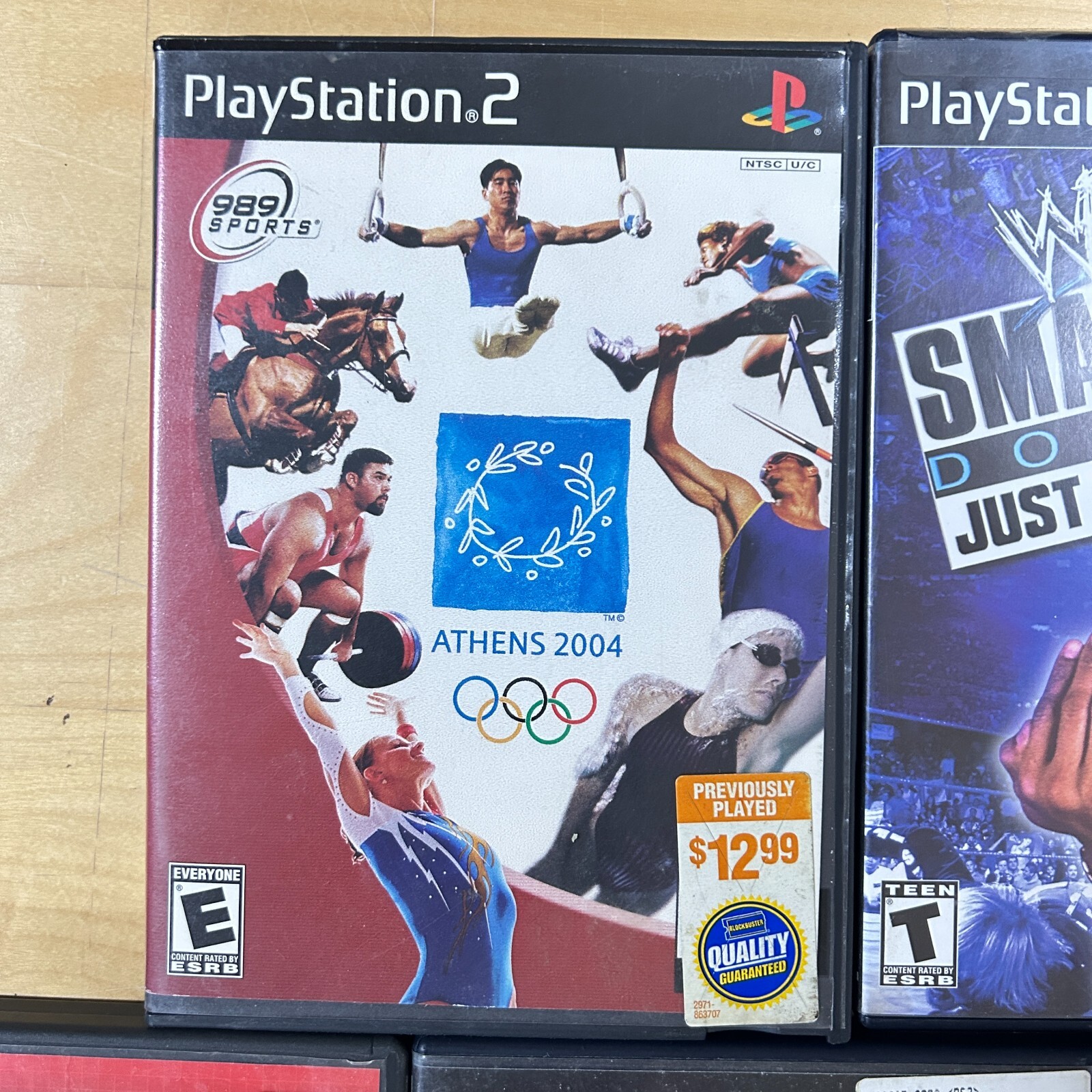 Playstation 2 Mixed Sports Games Lot Of 7