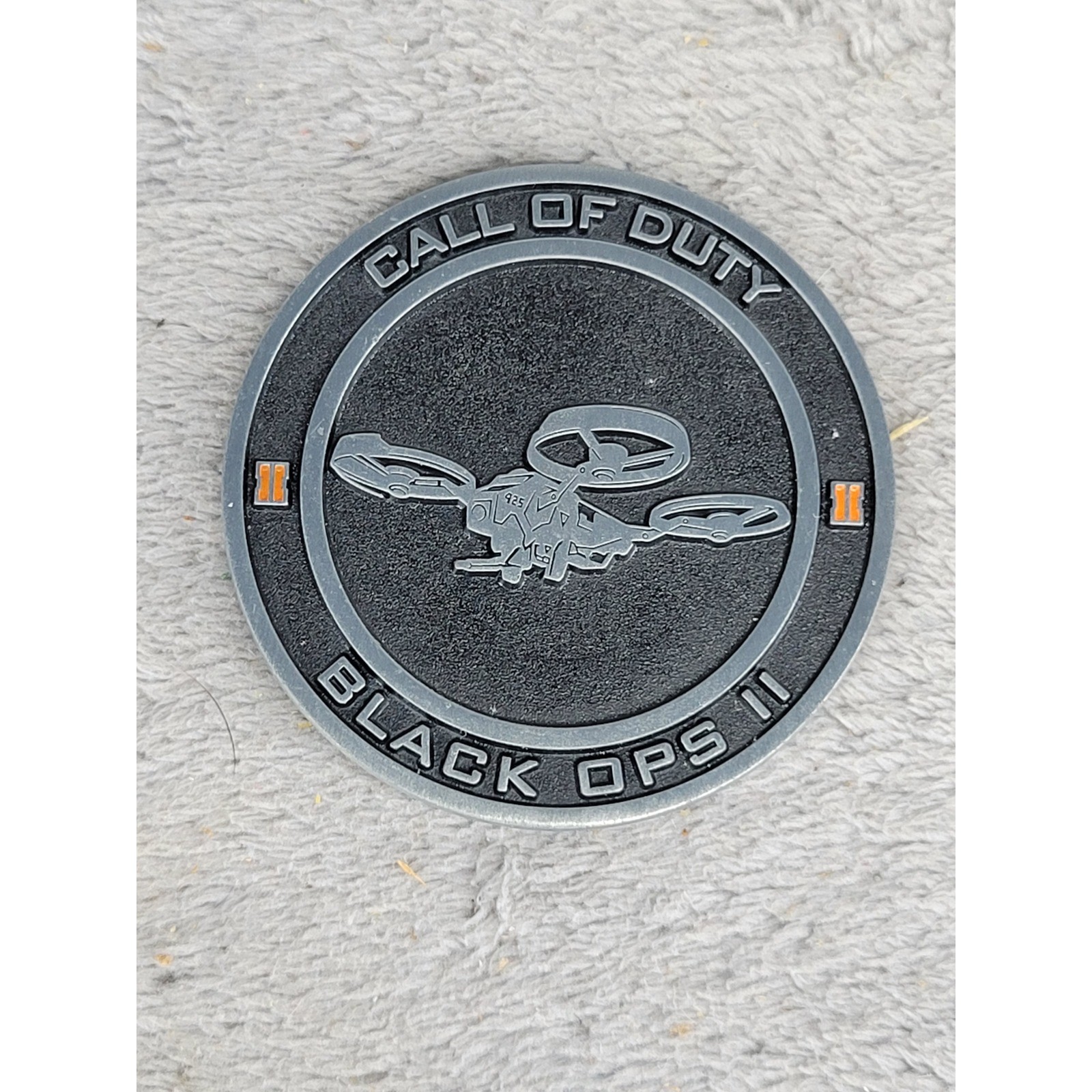 Call of Duty Black Ops II Challenge Coin Quadrotor Drone Future is Black Promo