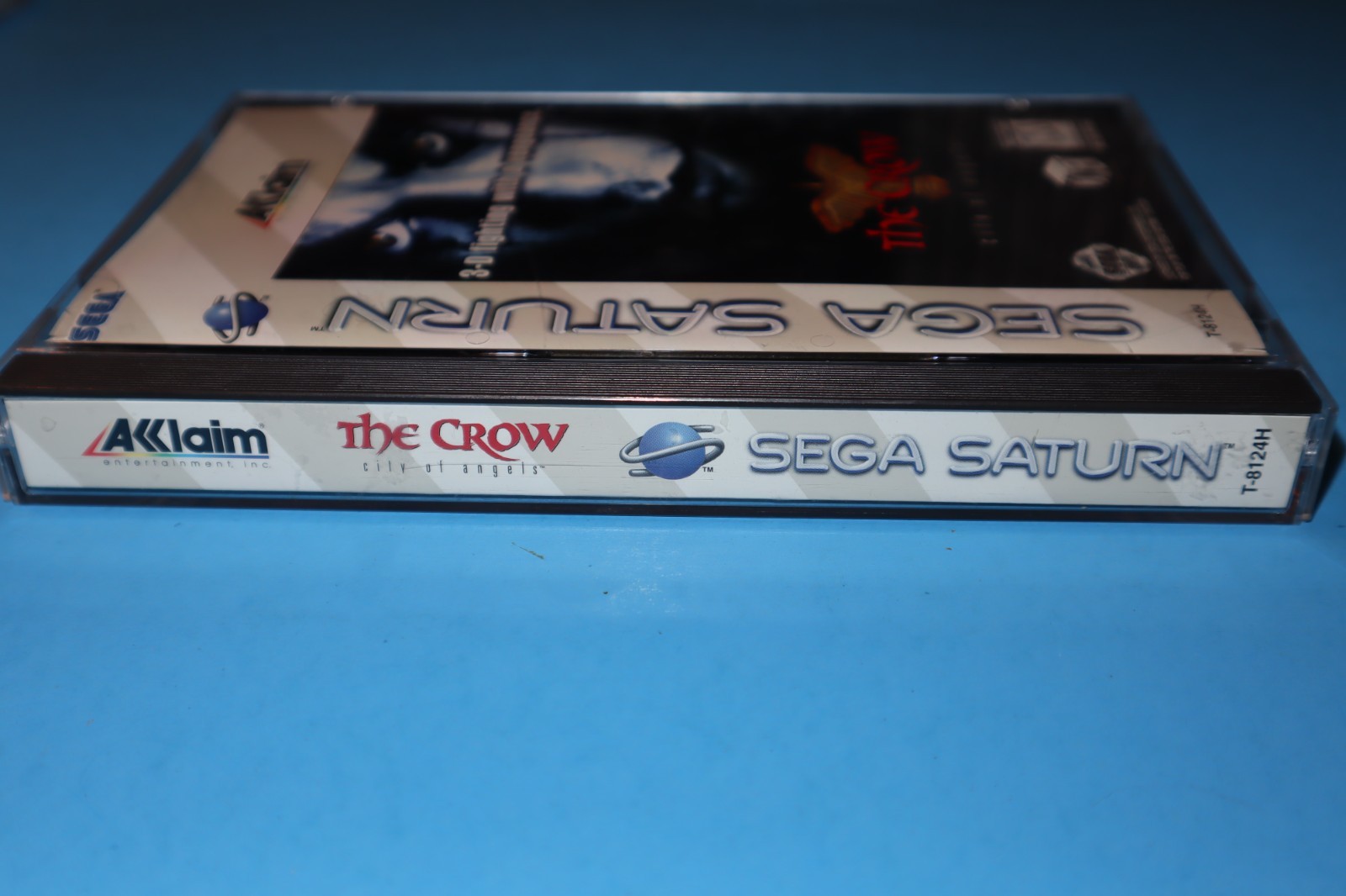 THE CROW: CITY OF ANGELS FOR SEGA SATURN COMPLETE & TESTED WITH REG. CARD!