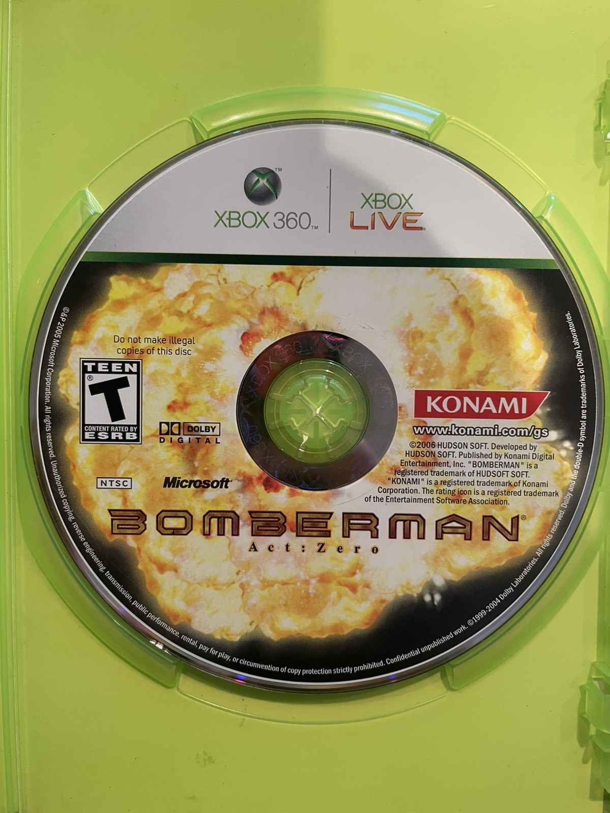 Bomberman: Act Zero; Boxed (Microsoft Xbox 360, 2006)