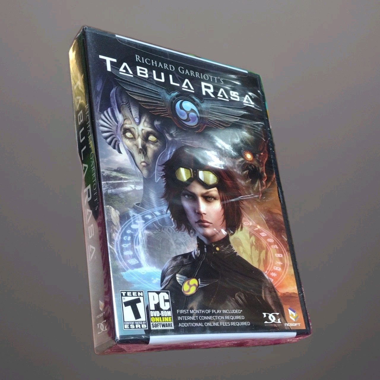NCsoft Richard Garriott’s Tabula Rasa PC DVD-ROM Plus Pre-Order Bonus Online NEW