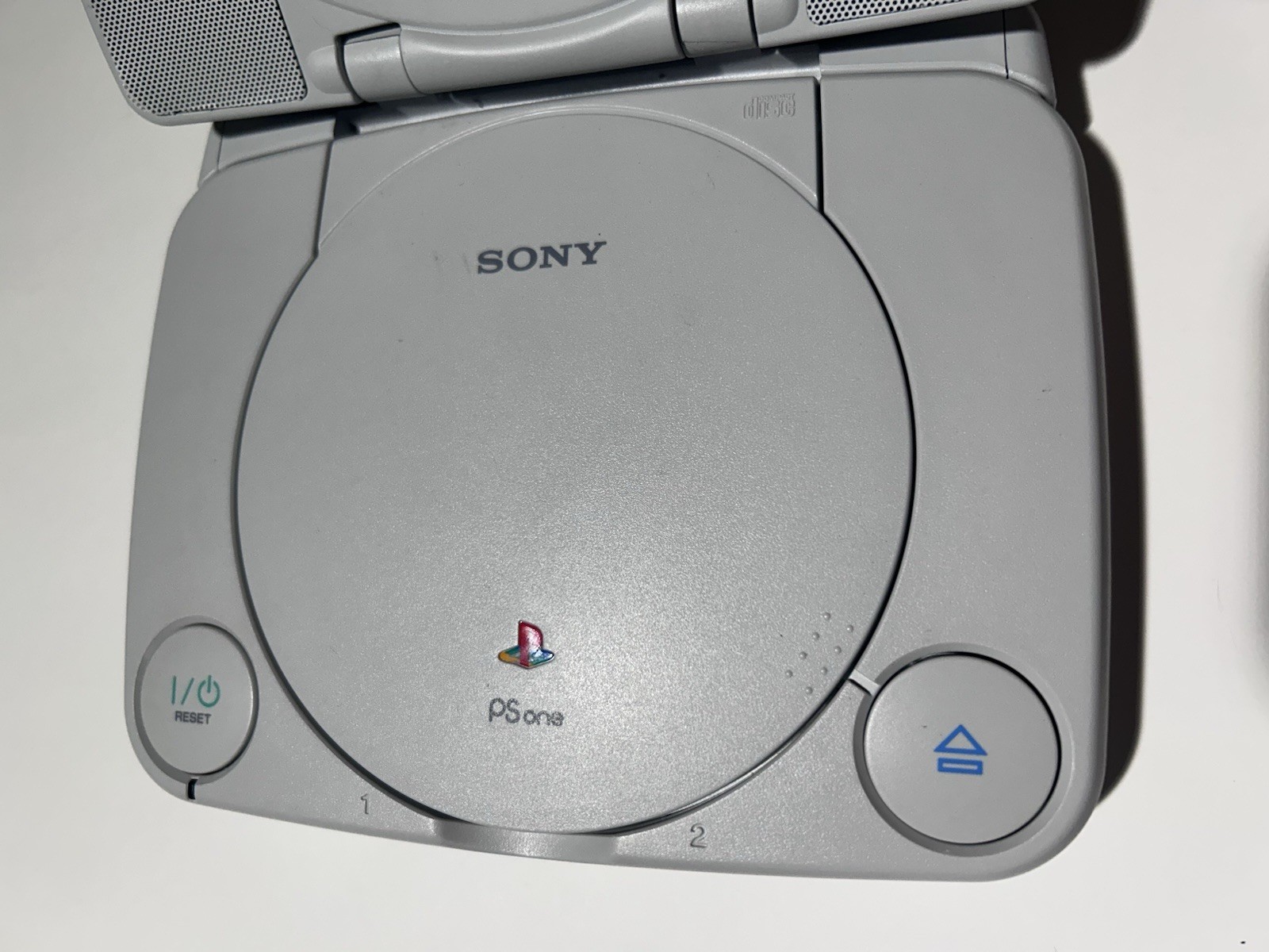 Sony PSone Console Bundle w/ LCD Screen Fully Tested! (Please Read Description)
