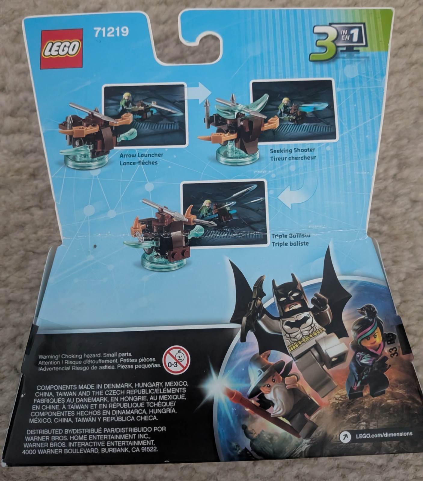 LEGO Dimensions LOTR Legolas Fun Pack 71219 – Sealed – Retired