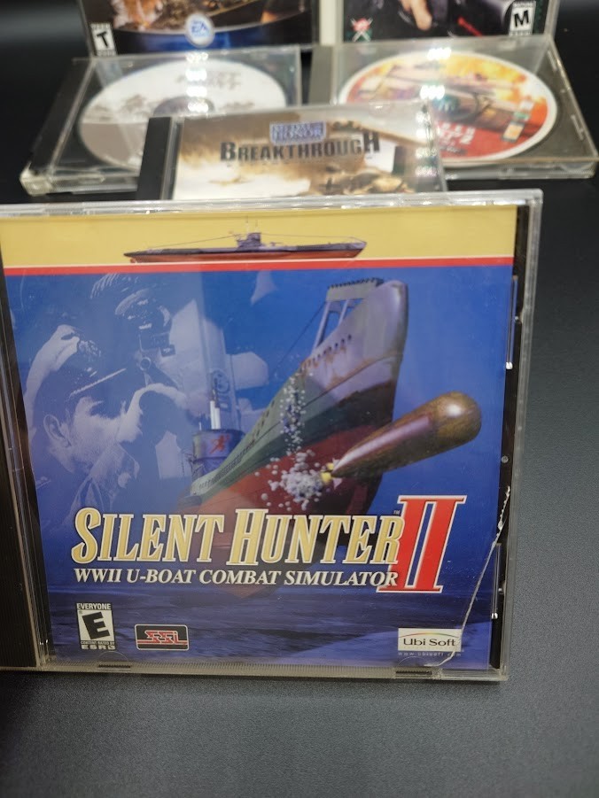 PC War Game Lot Battlefield Vietnam Silent Hunter II Soldier of Fortune WWII