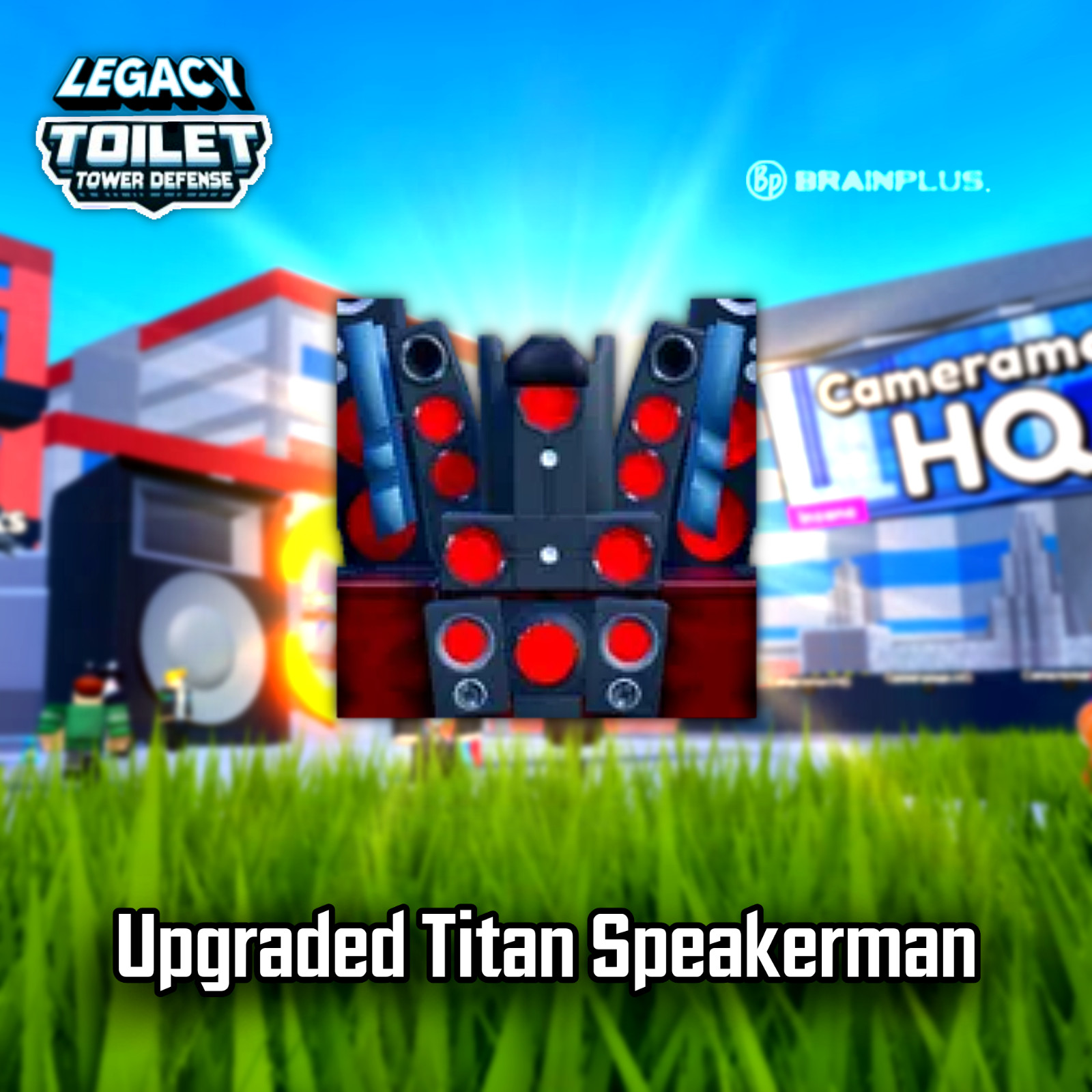 Upgraded Titan Speakerman – Mythic – Toilet Tower Defense – TTD LEGACY