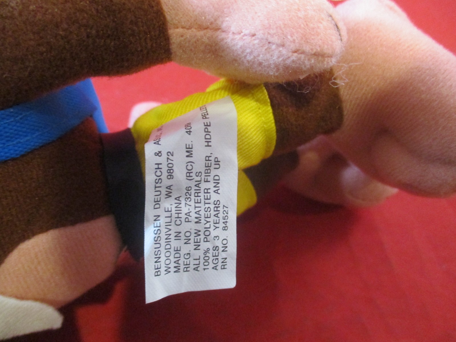 Banjo-Kazooie Nintendo 64 N64 Plush Stuffed Animal Figure Doll by BD&A w/ Tag