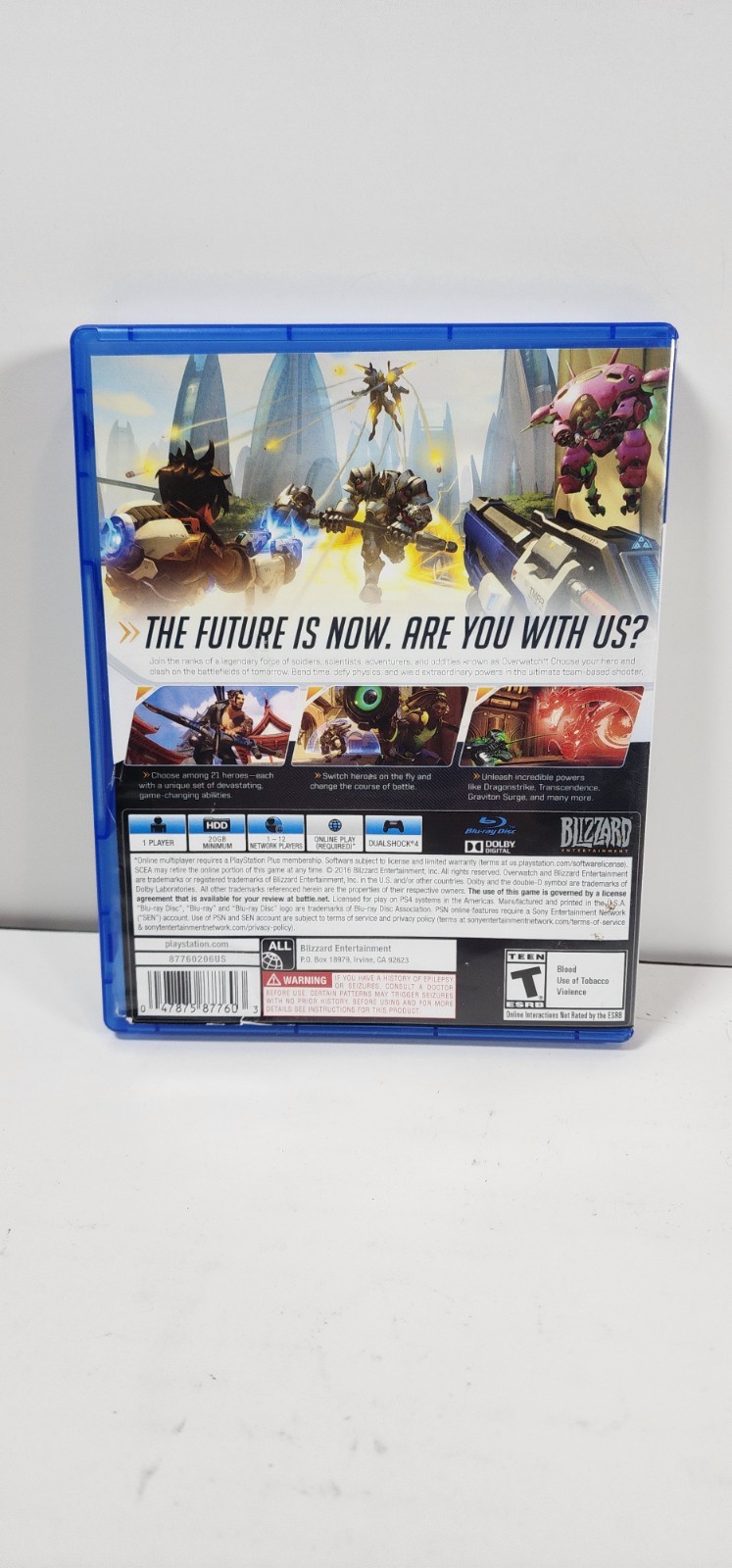 Noire Widowmaker Insert Overwatch: Origins Edition (Ps4)(2016) Code Expired