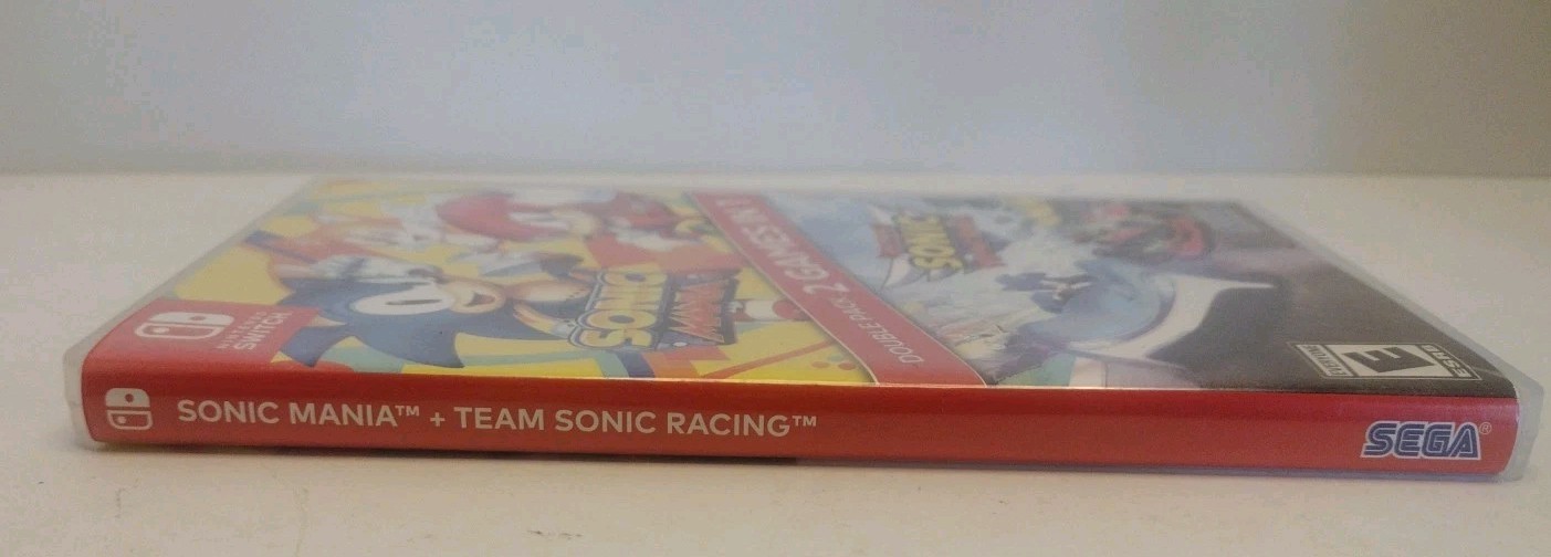 SEGA Sonic Mania + Team Sonic Racing Double Pack Switch E NTSC-U/C Online