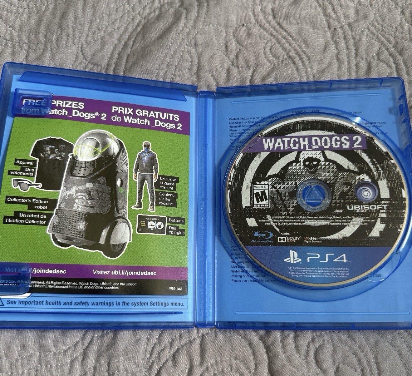 Ubisoft Watch Dogs 2 Gold Edition (PS4) Action & Adventure, M, NTSC-U/C, 2016