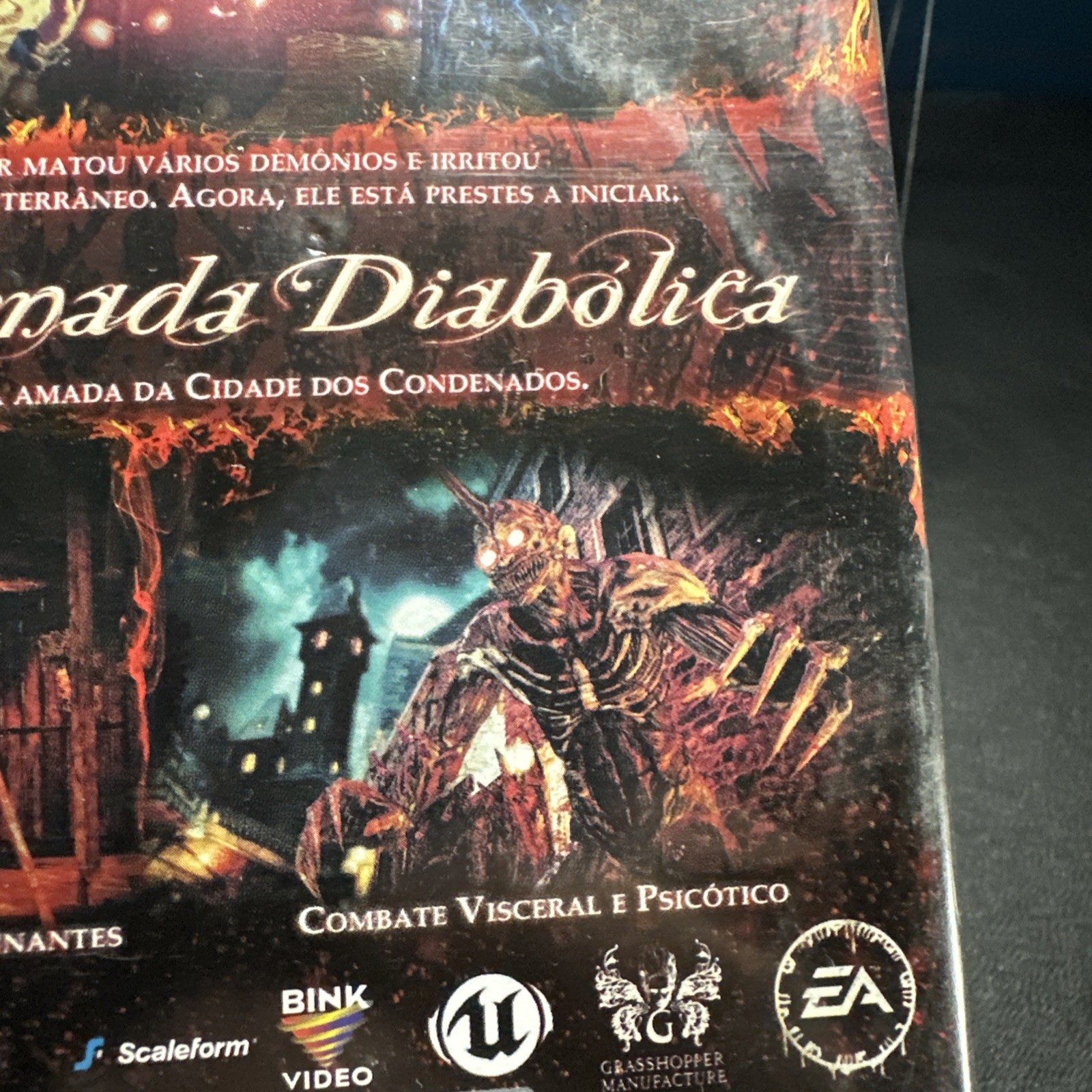 Shadows Of The Damned (Microsoft Xbox 360) Complete CIB Clean NTSC Read Desc