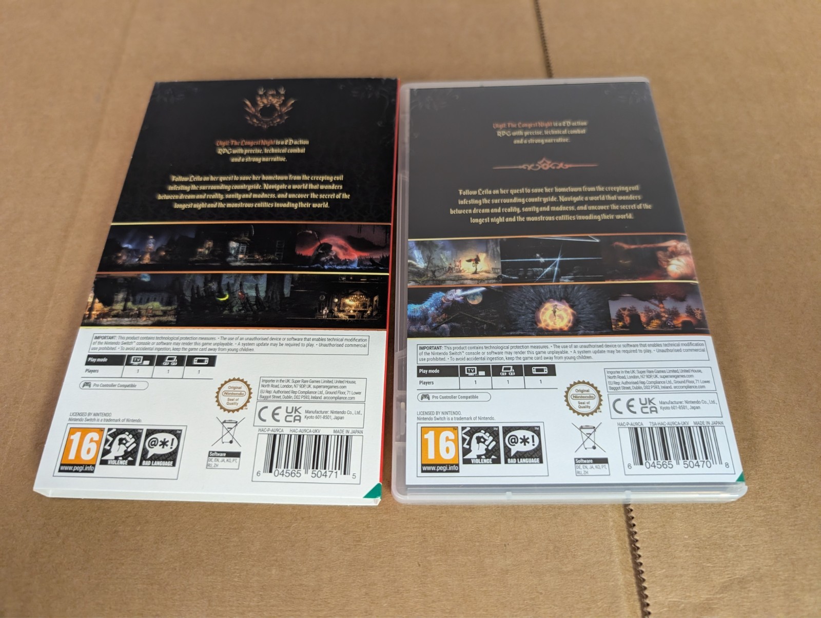 Vigil the Longest Night – Switch – Club Edition – CIB – Super Rare Games