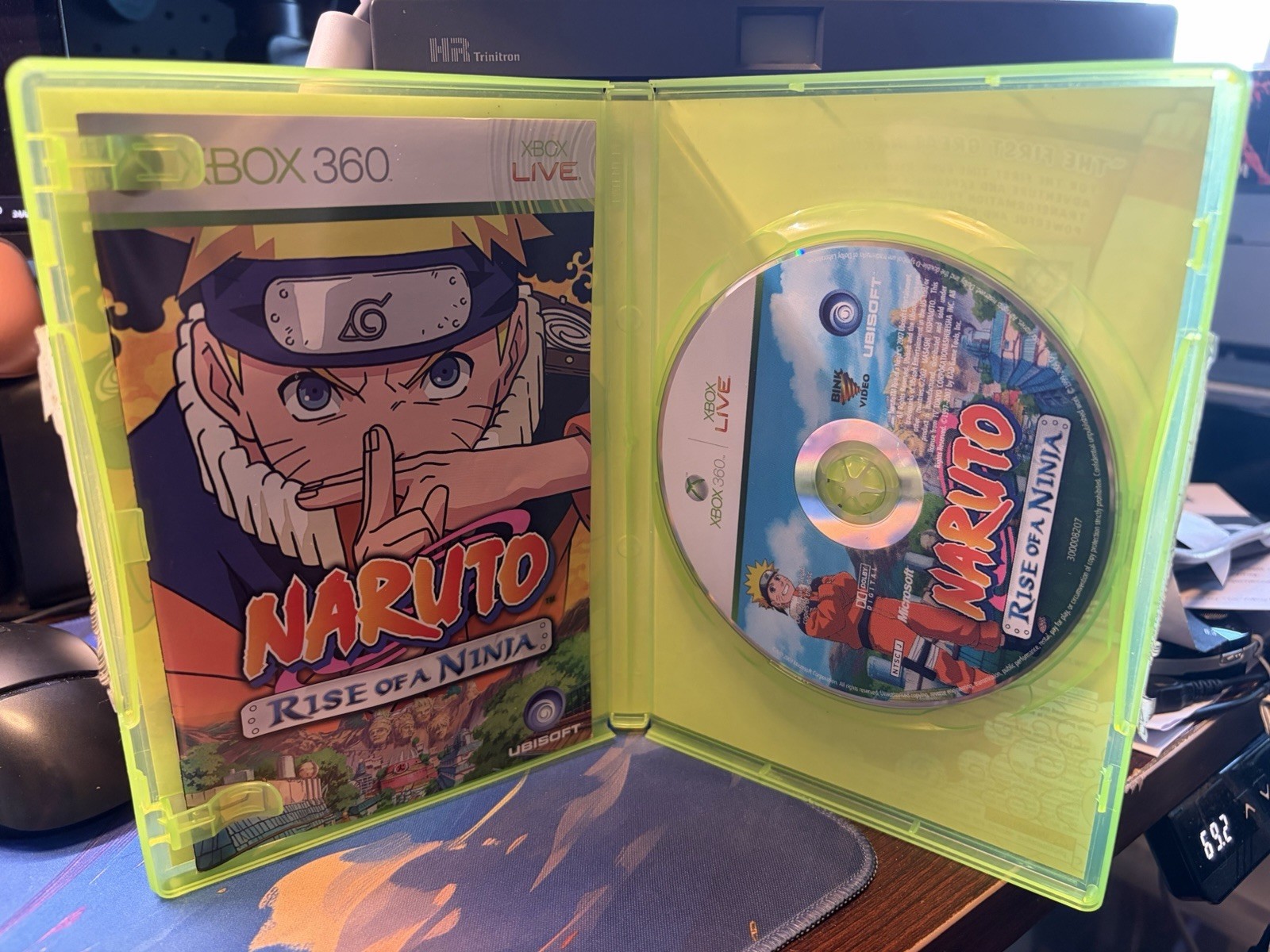Naruto: Rise of a Ninja (Microsoft Xbox 360, 2007) NTSC-J