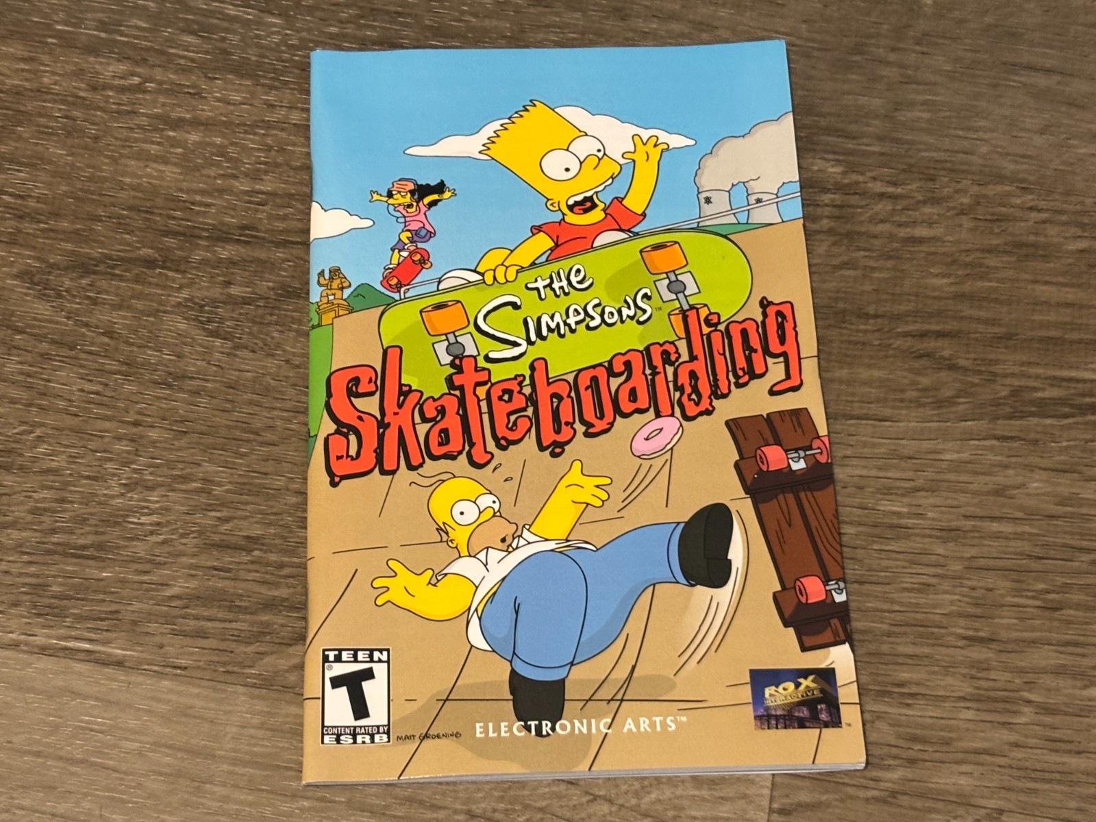 The Simpsons Skateboarding PlayStation 2 PS2 Complete CIB w/Reg Card Tested