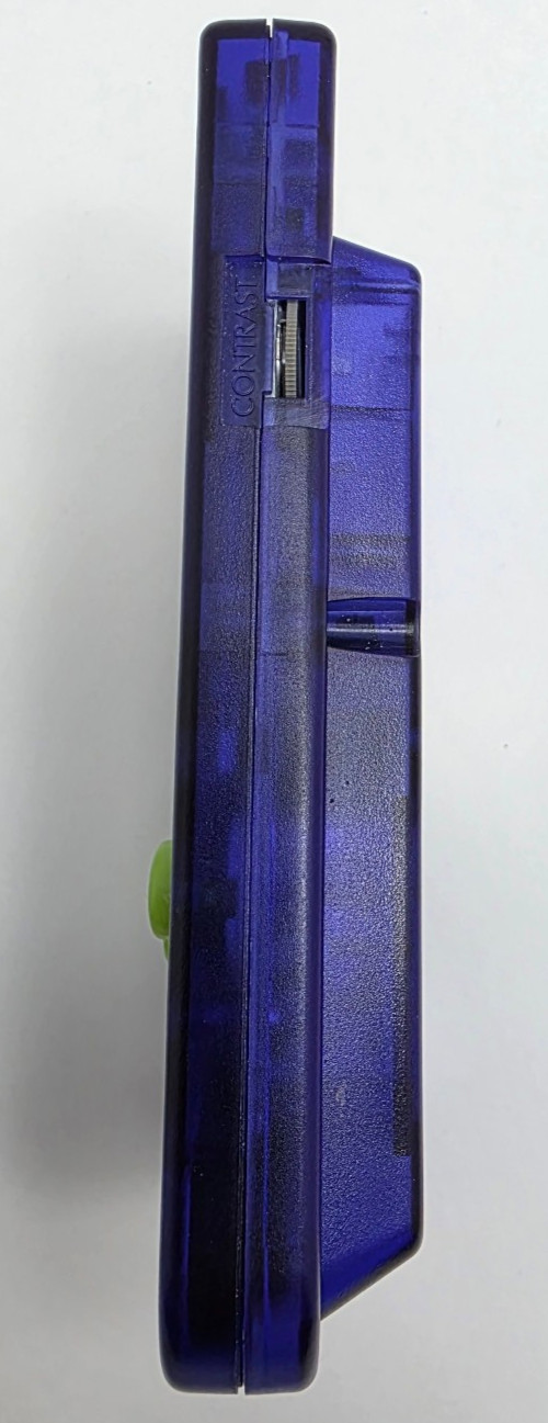 Midnight Purple- Gameboy Pocket -W IPS Screen Mod- New Shell New Buttons -Tested