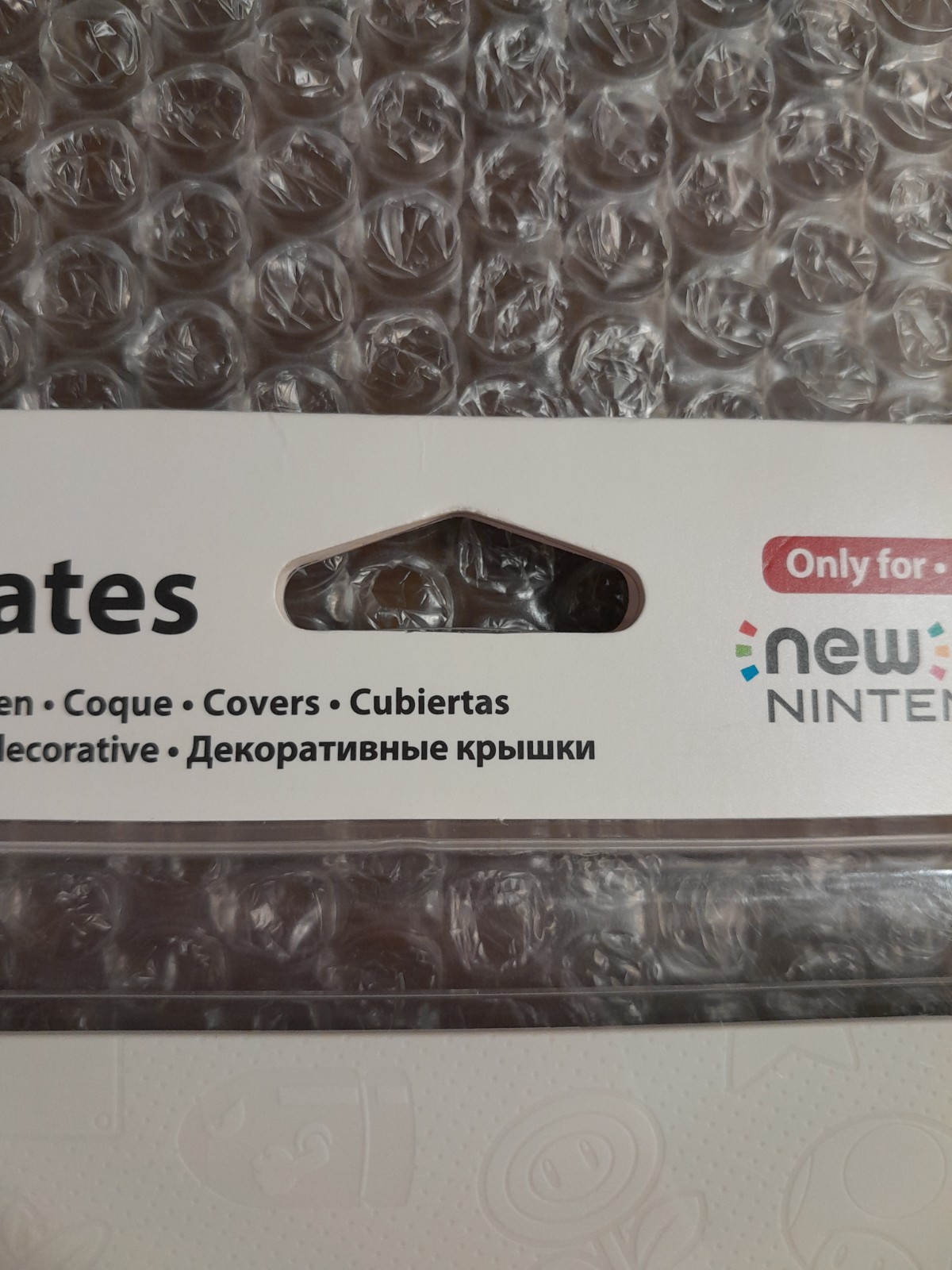 New Nintendo 3DS Kisekae Cover Plates No.023 – Mario Embossed White