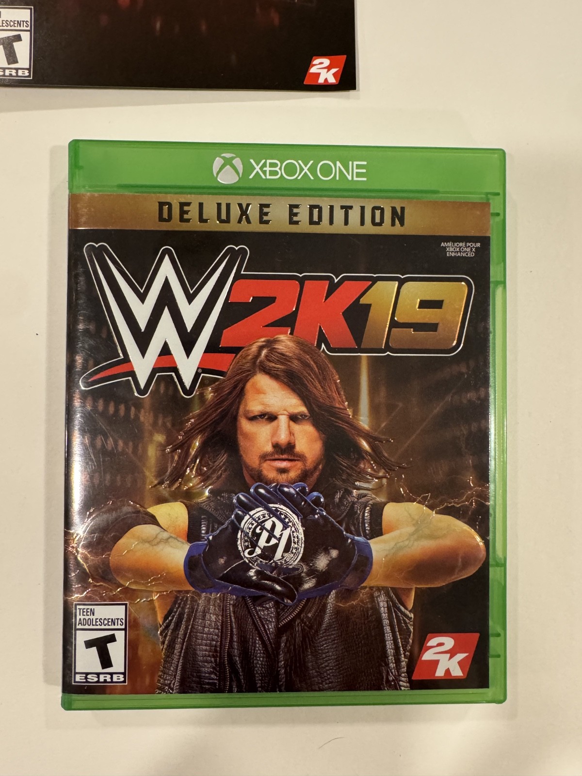 WWE 2K19 Ric Flair Wooooo! Edition Video Game Xbox One WWF Wrestling Funko Pop