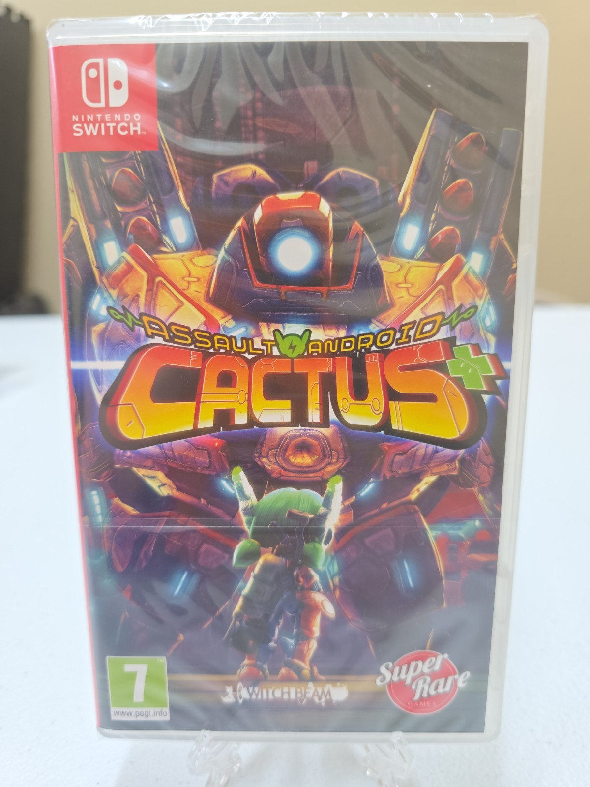 Assault Android Cactus Limited Edition Nintendo Switch Super Rare Games #28
