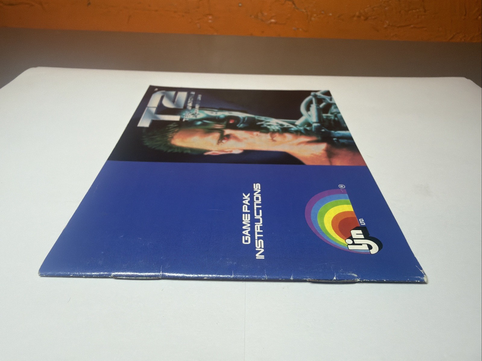 T2: Terminator 2 Judgment Day (Nintendo NES, 1985) Manual Instructions Booklet
