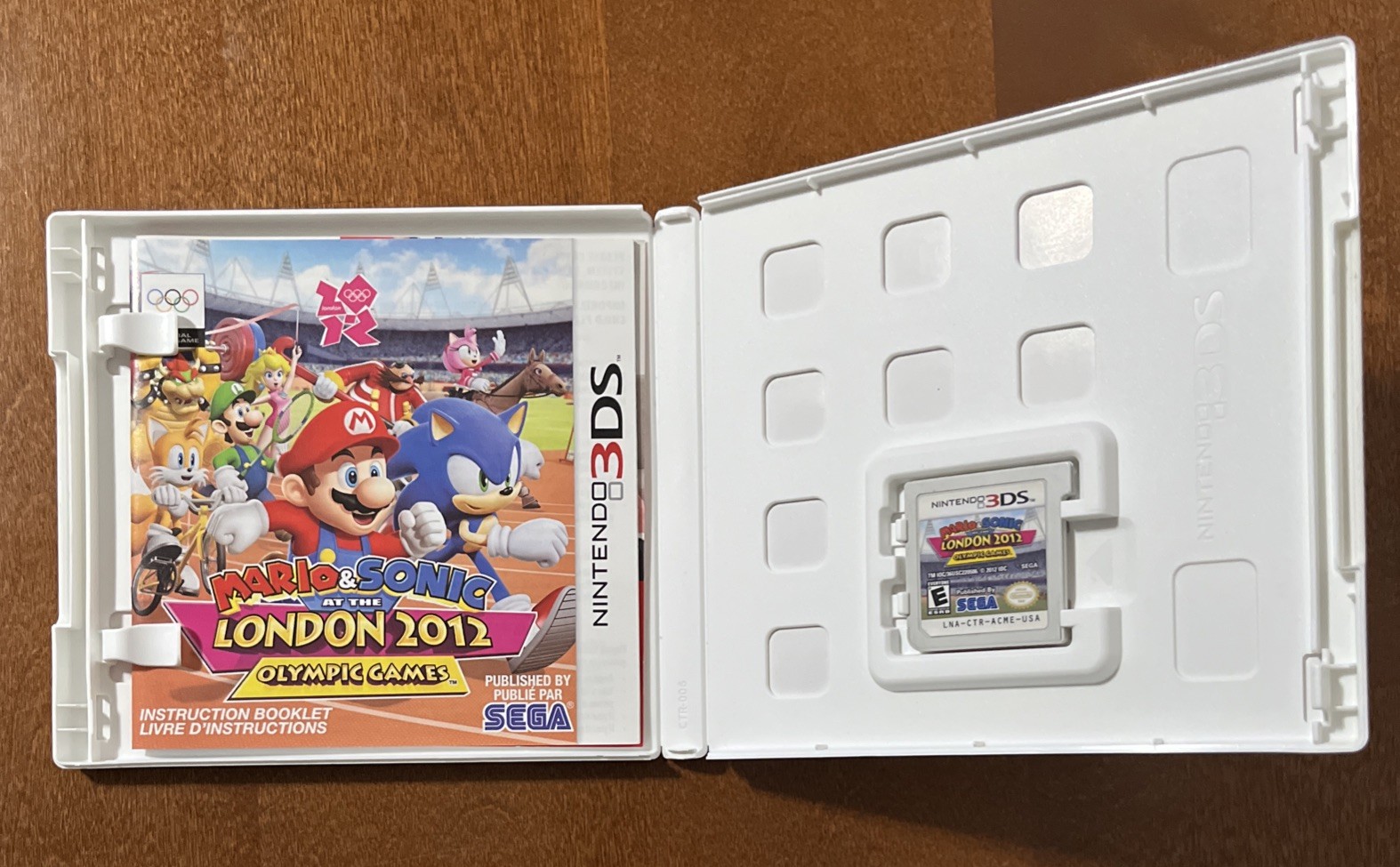 Mario & Sonic London 2012 Olympics (Nintendo 3DS, 2012) Complete CIB, Tested