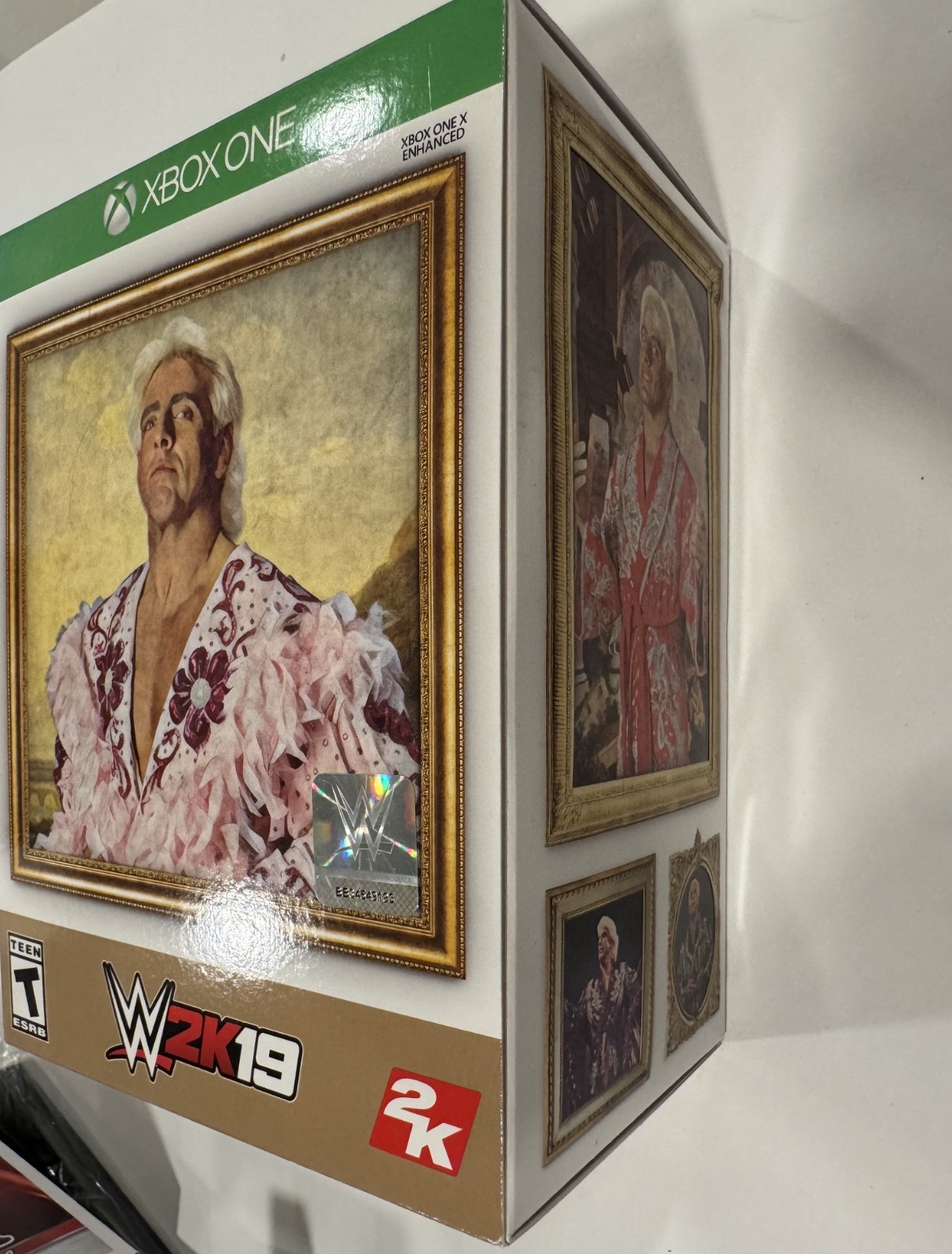 WWE 2K19 Ric Flair Wooooo! Edition Video Game Xbox One WWF Wrestling Funko Pop
