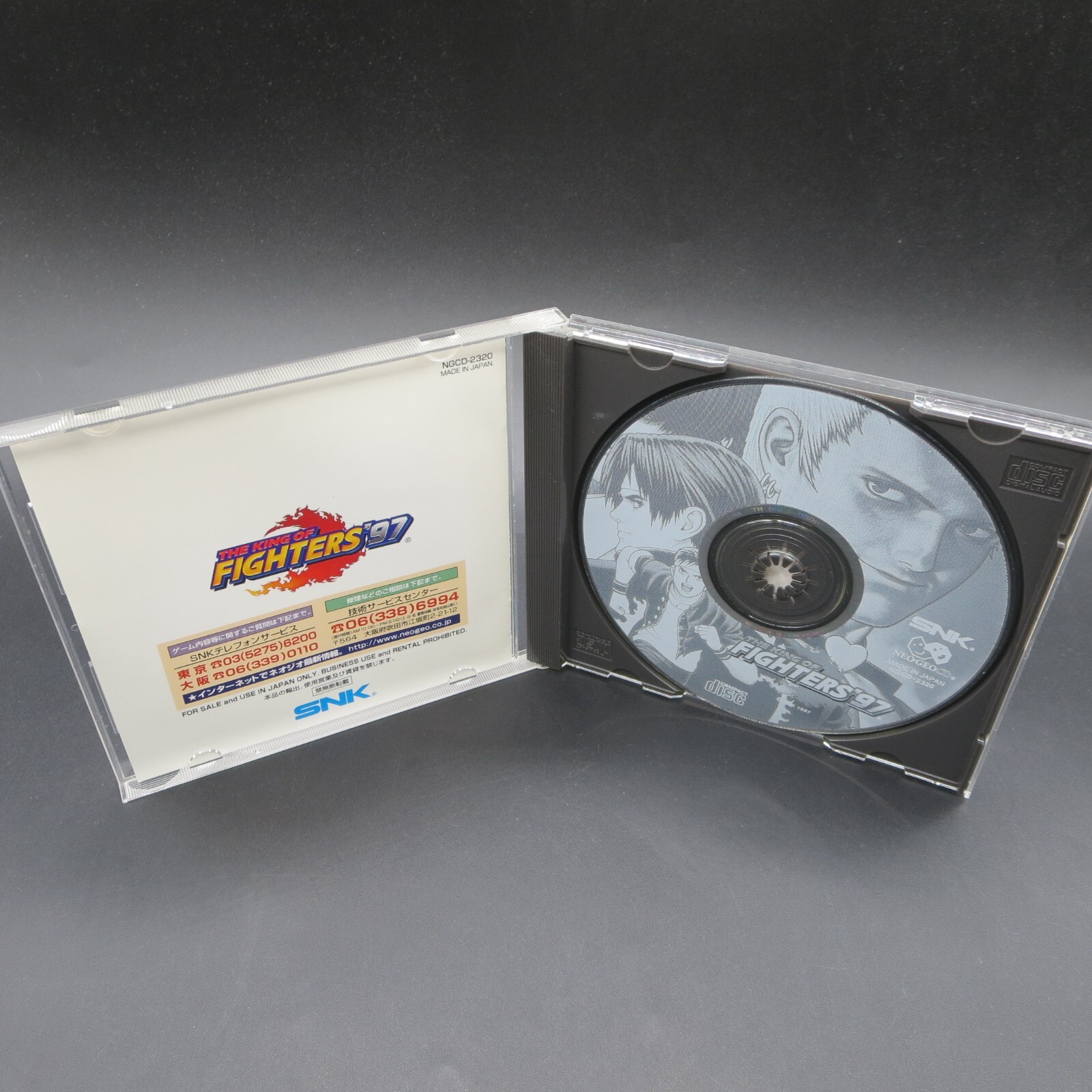 The King of Fighters 97 Neo Geo CD with Manual Japan NTSC-J