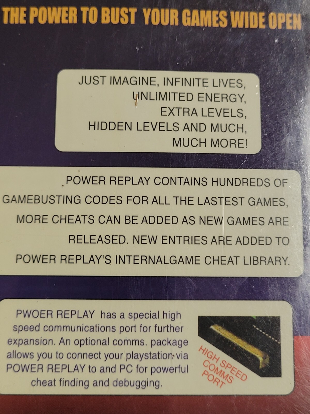 Power Replay (1997) Brand New Factory Boxed Hong Kong Playstation PS1 Import