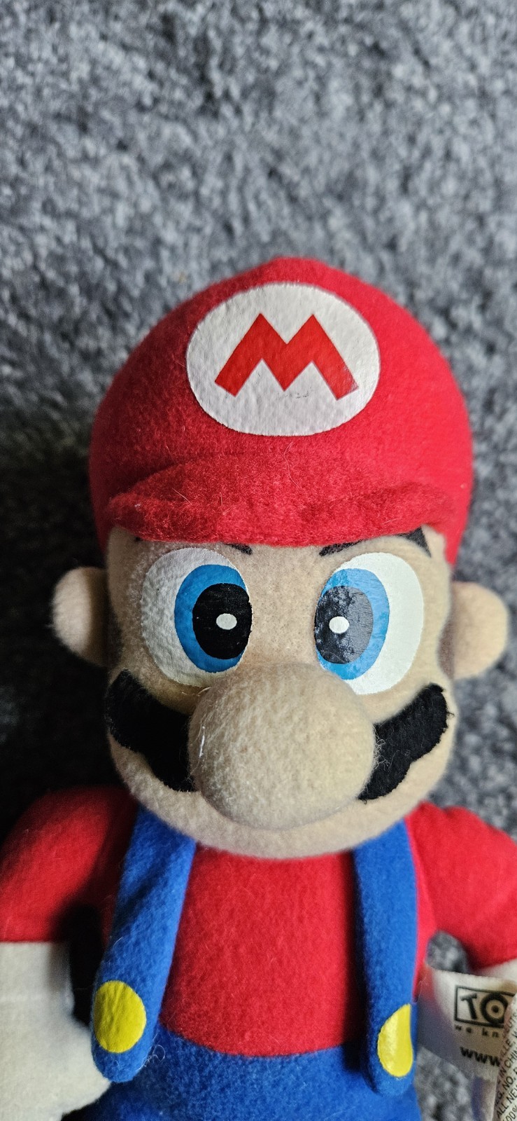 Toy Site & Nintendo Super Mario Bros. Plush Doll, Key Chain, Washable Carry Case
