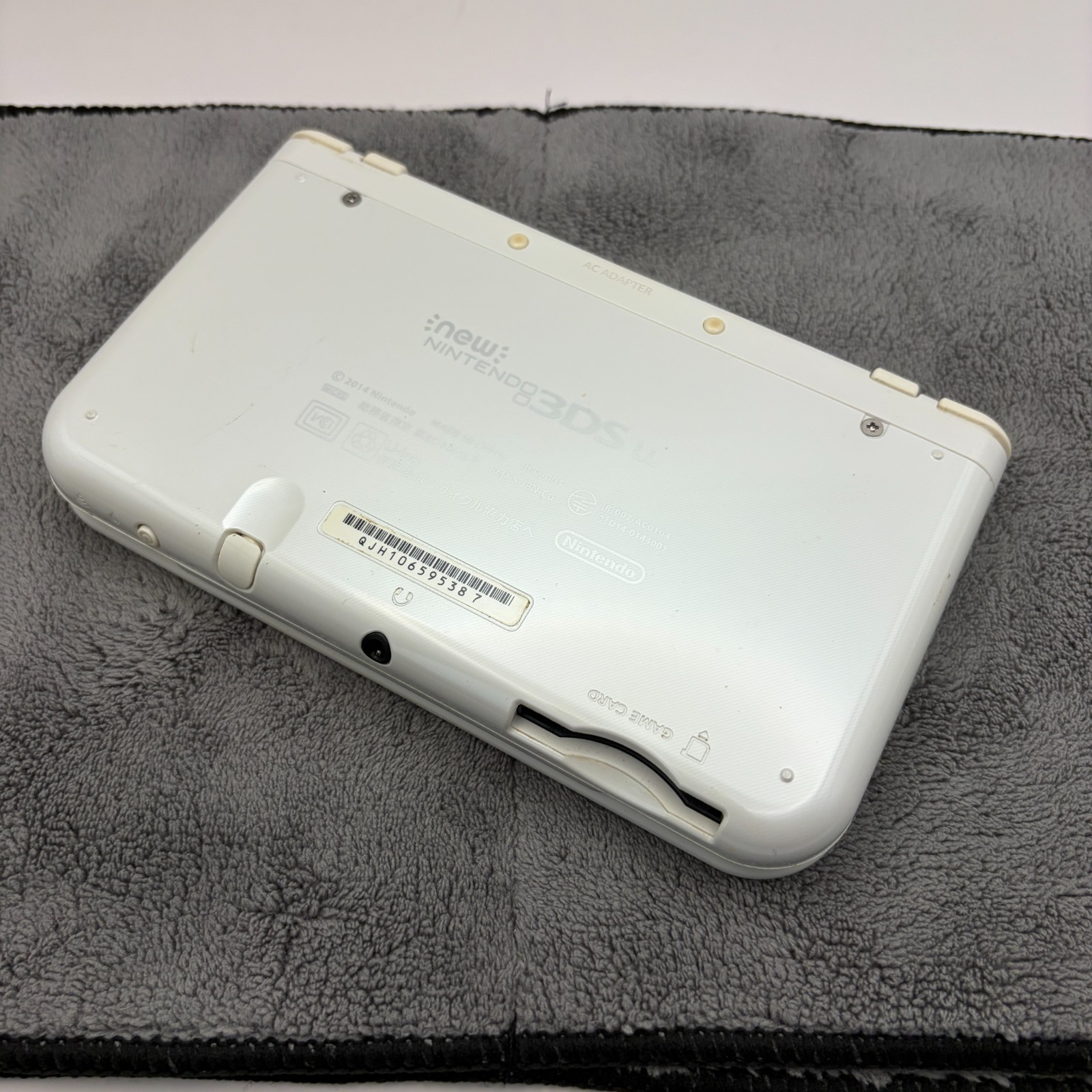 【Excellent5】TOP IPS Nintendo New 3DS LL XL Pearl White Handheld Game Console