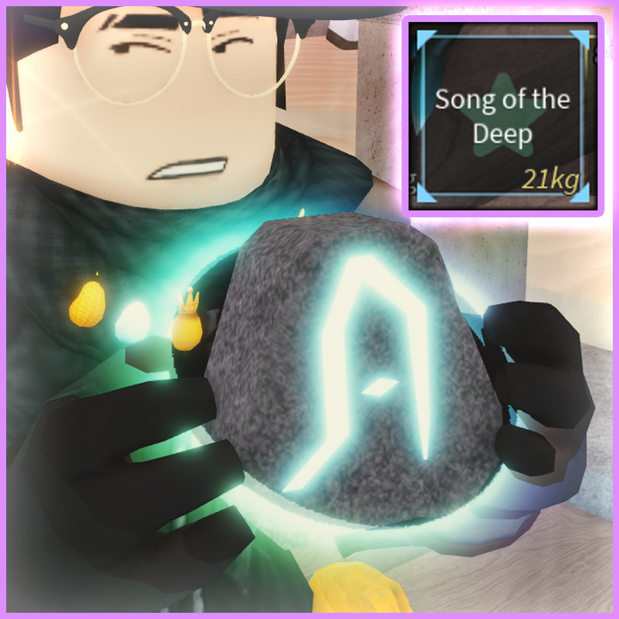 ROBLOX FISCH – 1 Song of the Deep Relic⚡FASTEST DELIVERY⚡ fish/cs/coins/rare