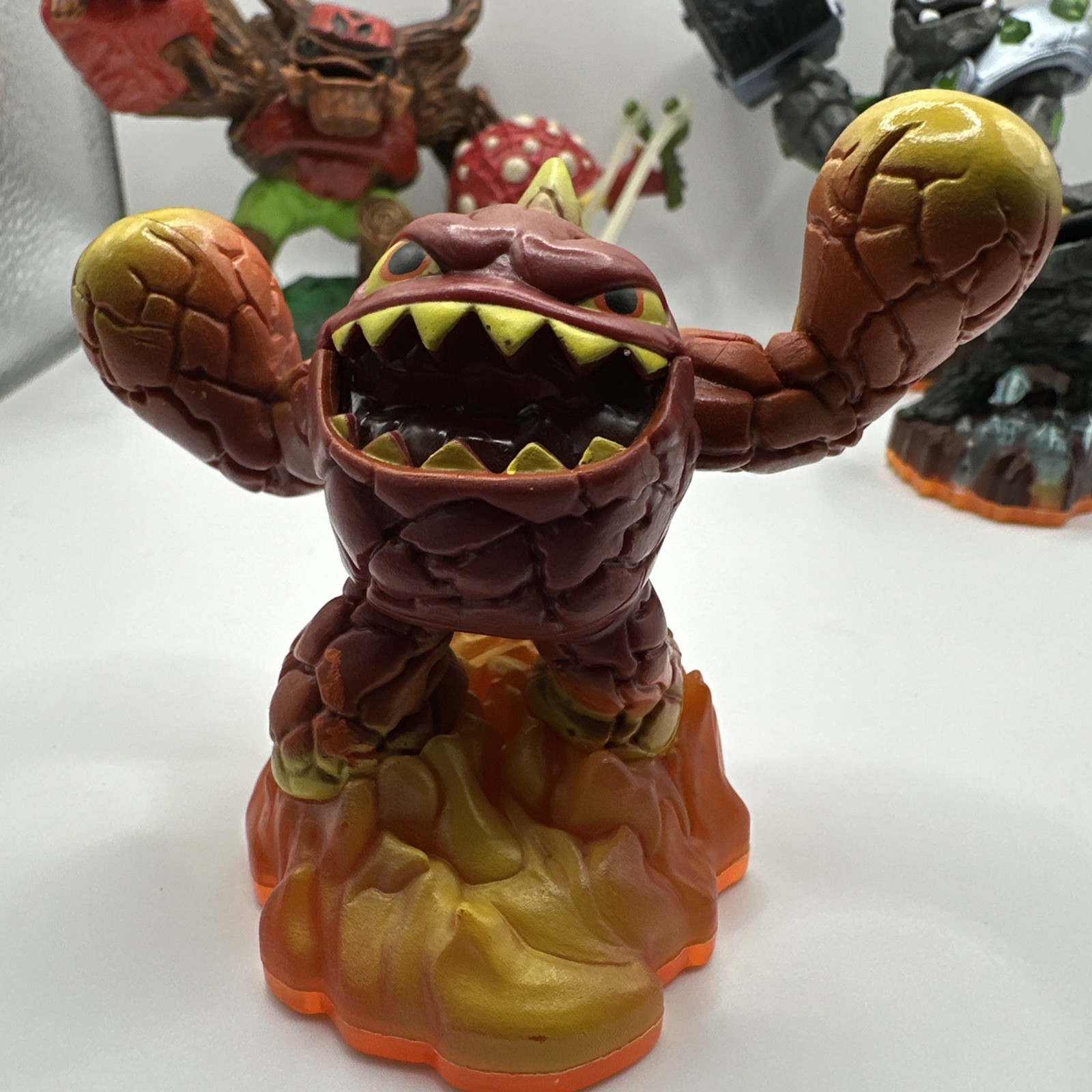 Skylanders Giants Lot Tree Rex Hot Head Crusher Prism Break Shroomboom Bundle