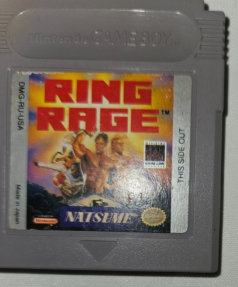 Ring Rage Cartridge Only Authentic Nintendo Game Boy 1998 GameBoy Natsume