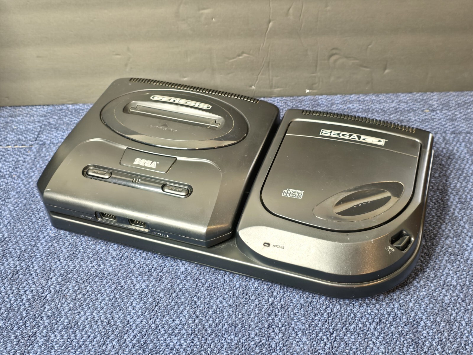 SEGA Genesis Console w/ CD Expansion RARE | READ