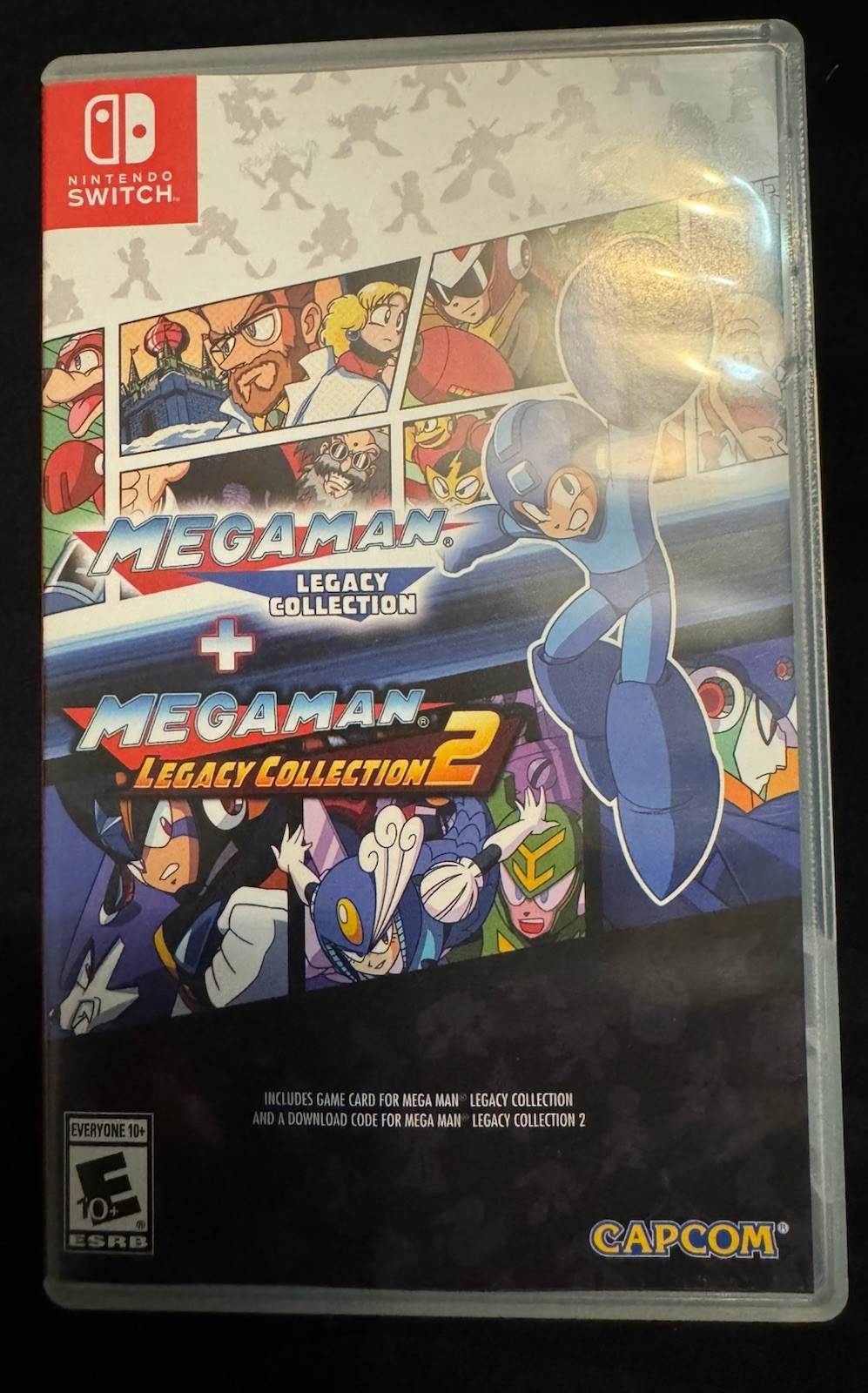 Mega Man Legacy Collection 1 + 2 – Nintendo Switch DLC Cleaning Cloth 30th