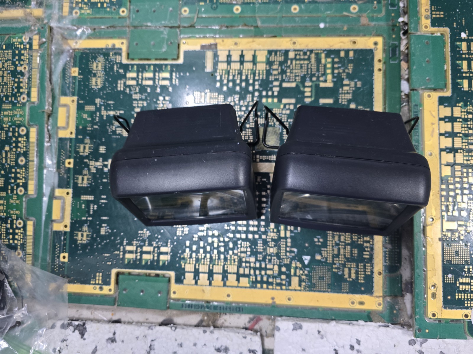 Sega Game Gear EXACT Super Wide Gear Magnifier Attachment x2-Intact w/Scratches
