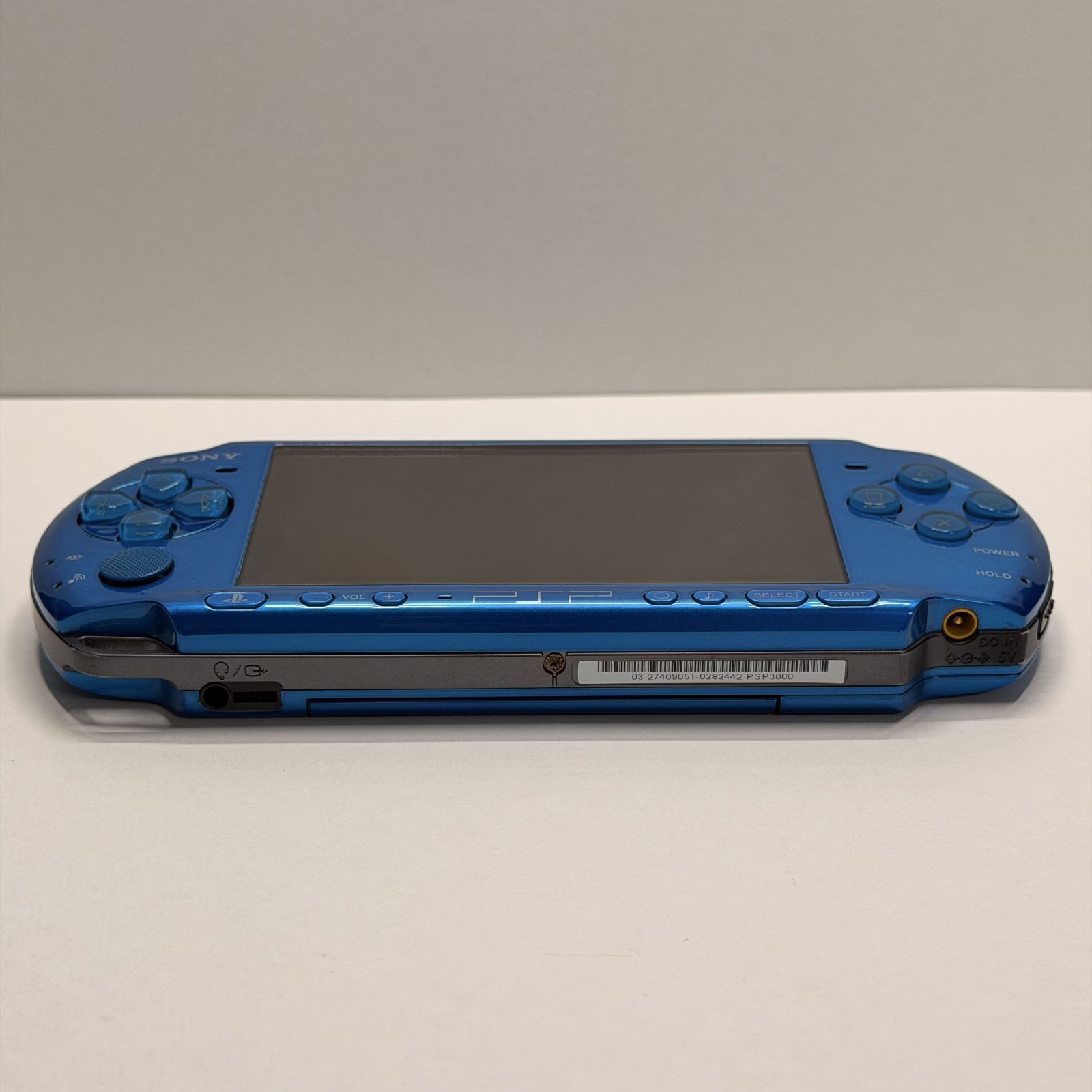 Sony PSP 3000 Vibrant Blue Console Excellent Condition Tested Working Bonus JP