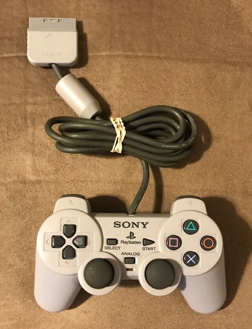 Official Sony PlayStation 1 PS1 Joystick Controller! ~ Works Great! ~ Authentic!