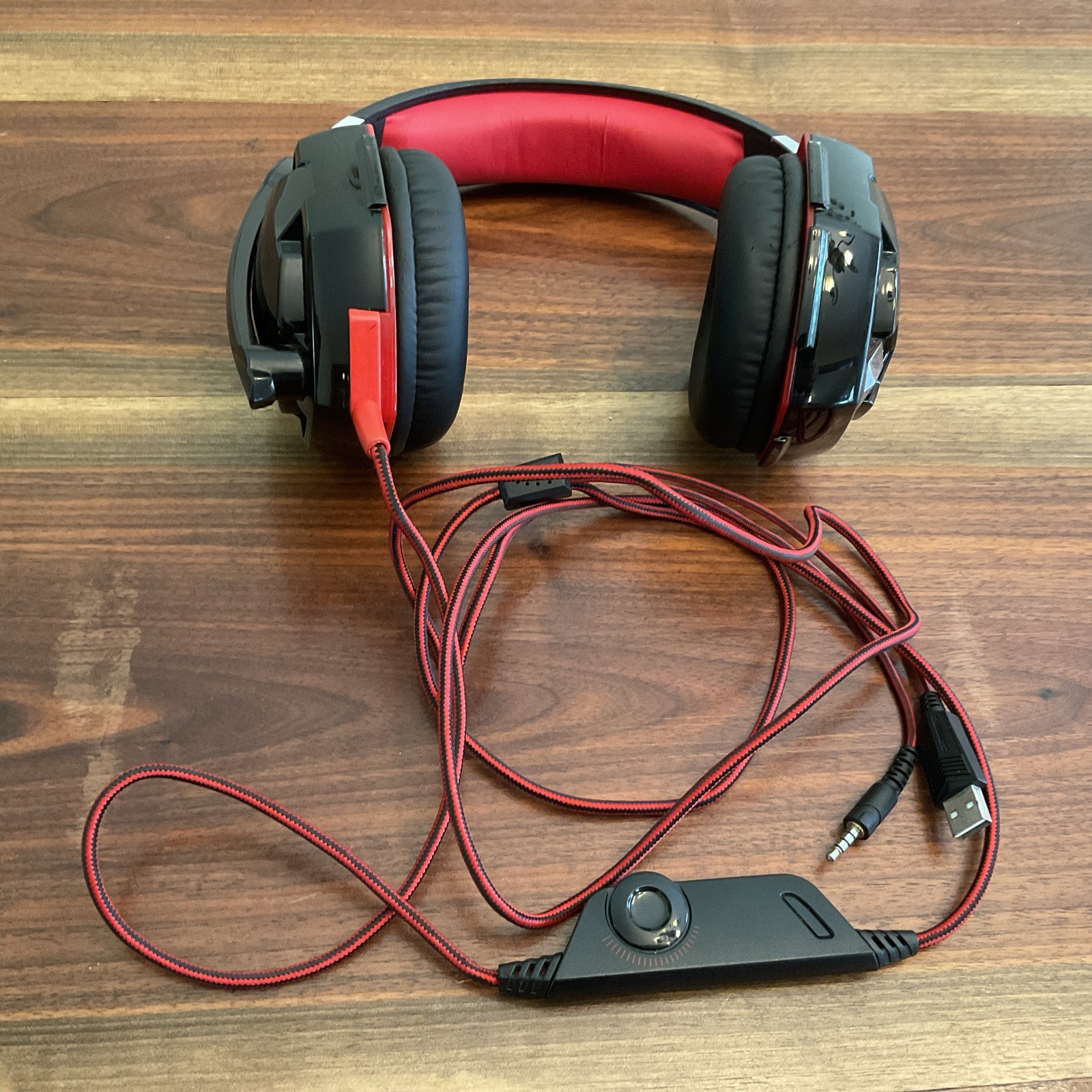 Alpha Elite PGHAERED Red And Black Headset