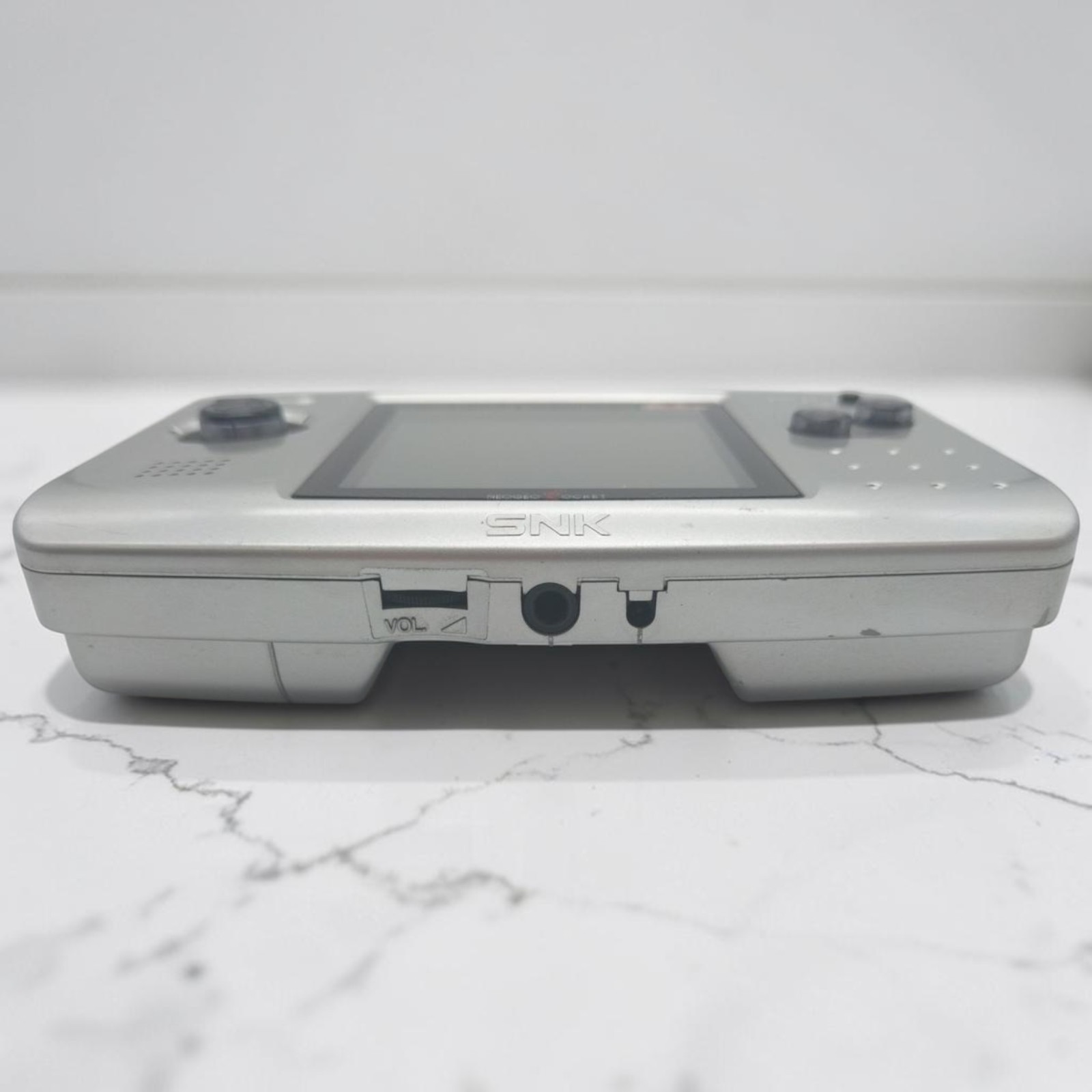 SNK Neo Geo Pocket Color Silver Handheld Console Tested Working Used Japan