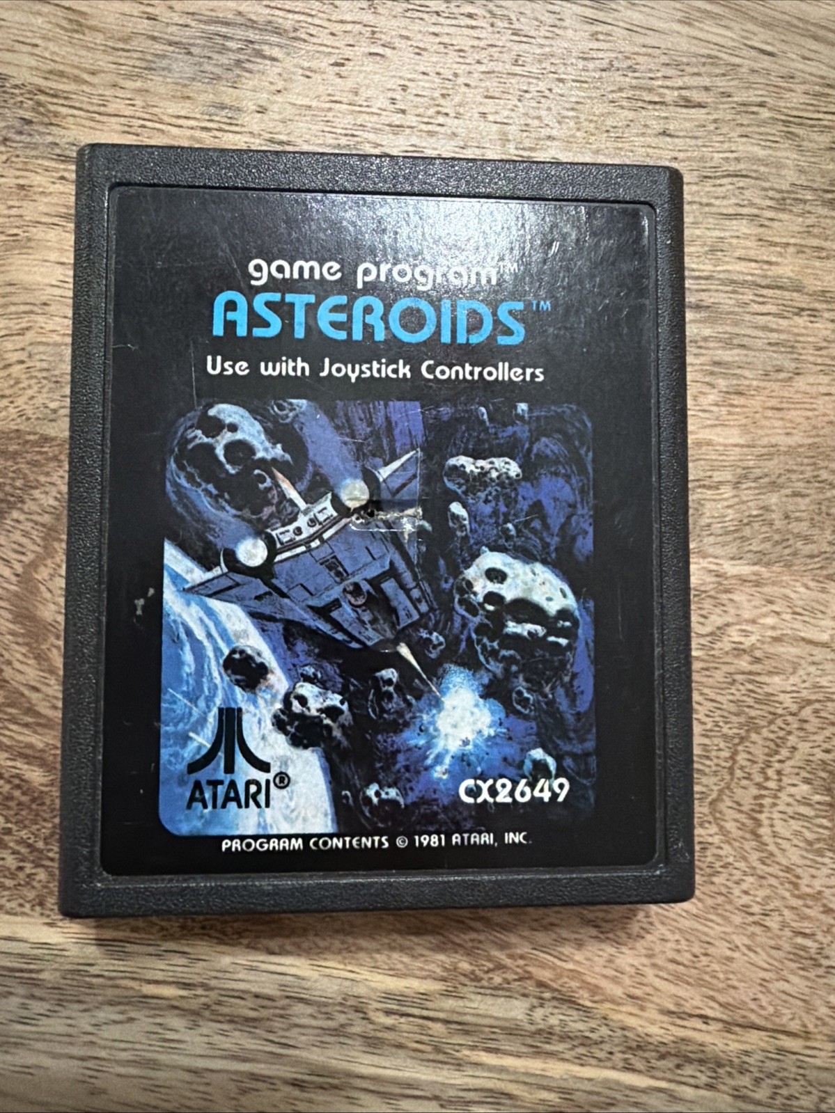 Atari Asteroids 1981 With Manual