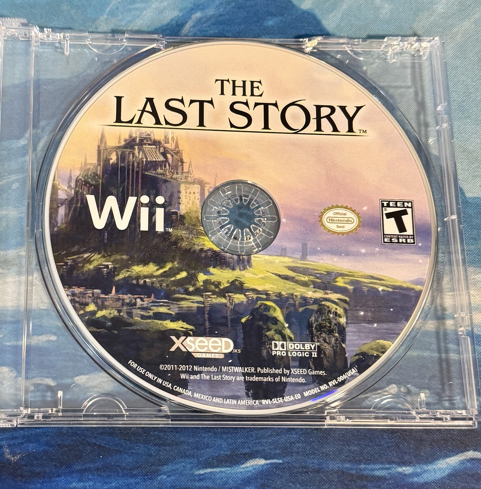 The Last Story (Nintendo Wii, 2012) Disc Only Authentic Working Resurfaced – VG