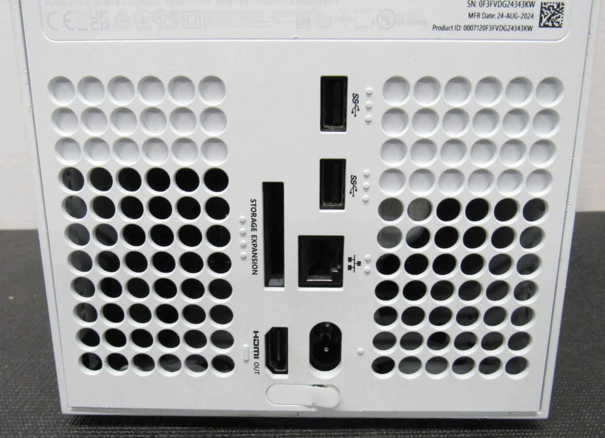 Microsoft Xbox Series X All-Digital 1TB Gaming System White CONSOLE & PARTS ONLY