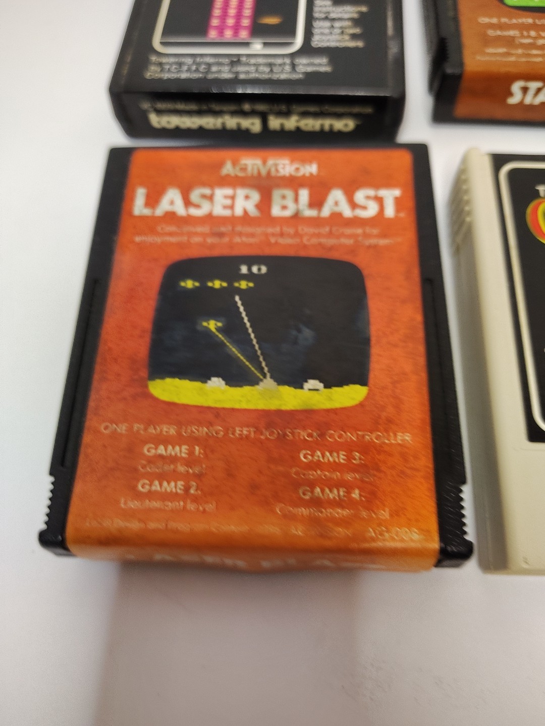 Atari Video Game Cartridges Lot Of 12 – Not Tested – Assorted Creator/Developers