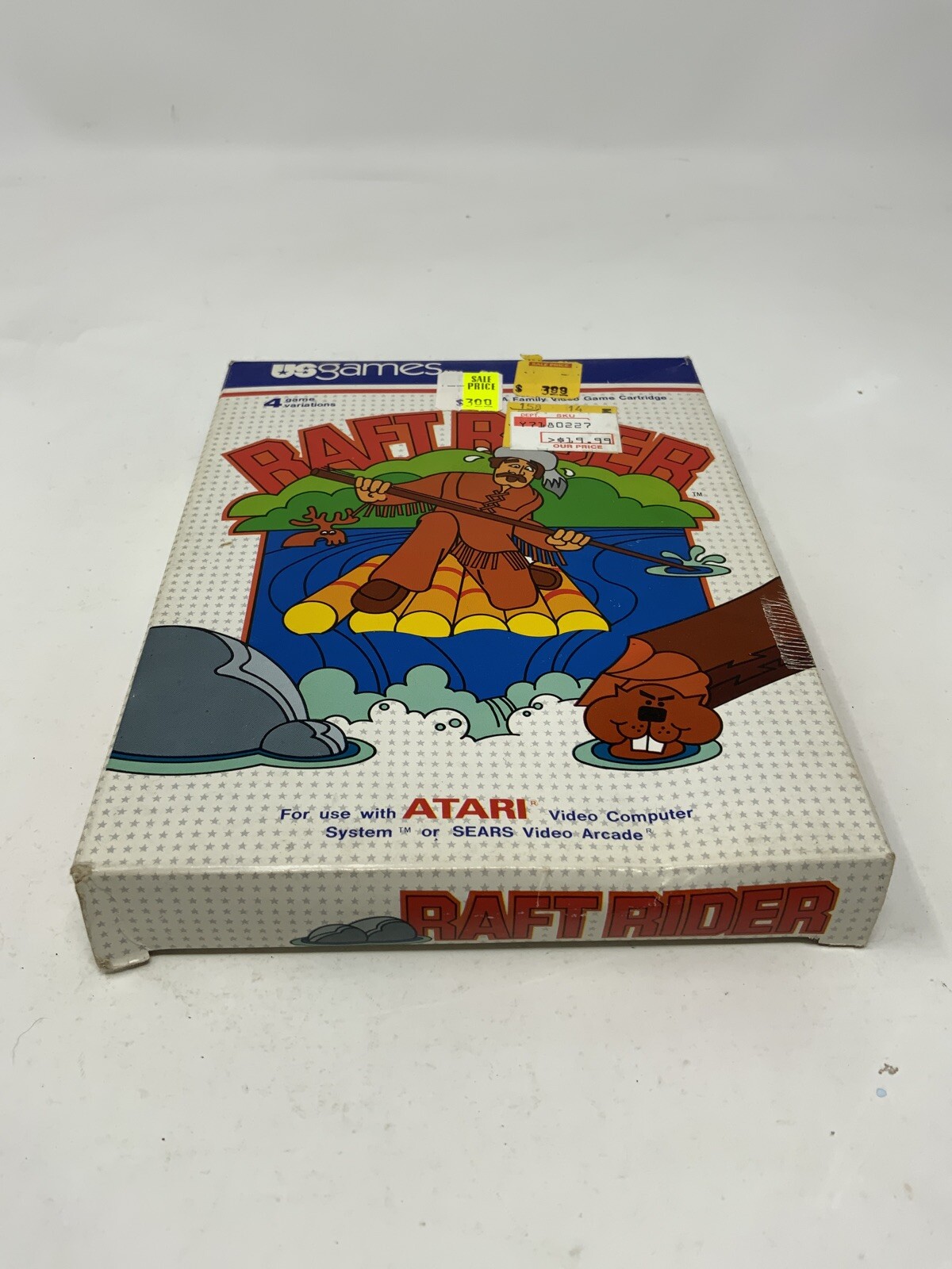 Raft Rider (Atari 2600, 1982) Complete In Box Tested And Working