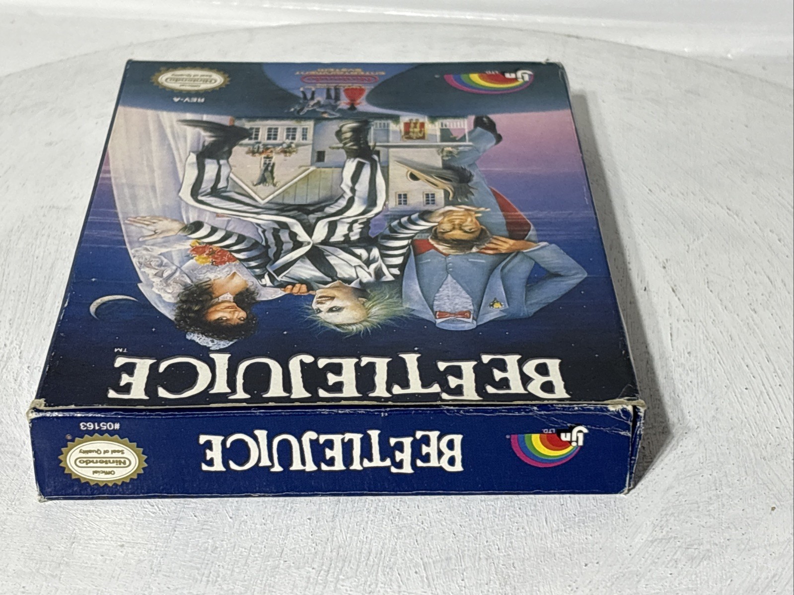 Beetlejuice NES Authentic CIB NICE Condition 🔥