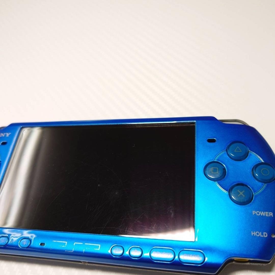 Sony PSP 3000 Vibrant Blue Complete in Box Near Mint 6748