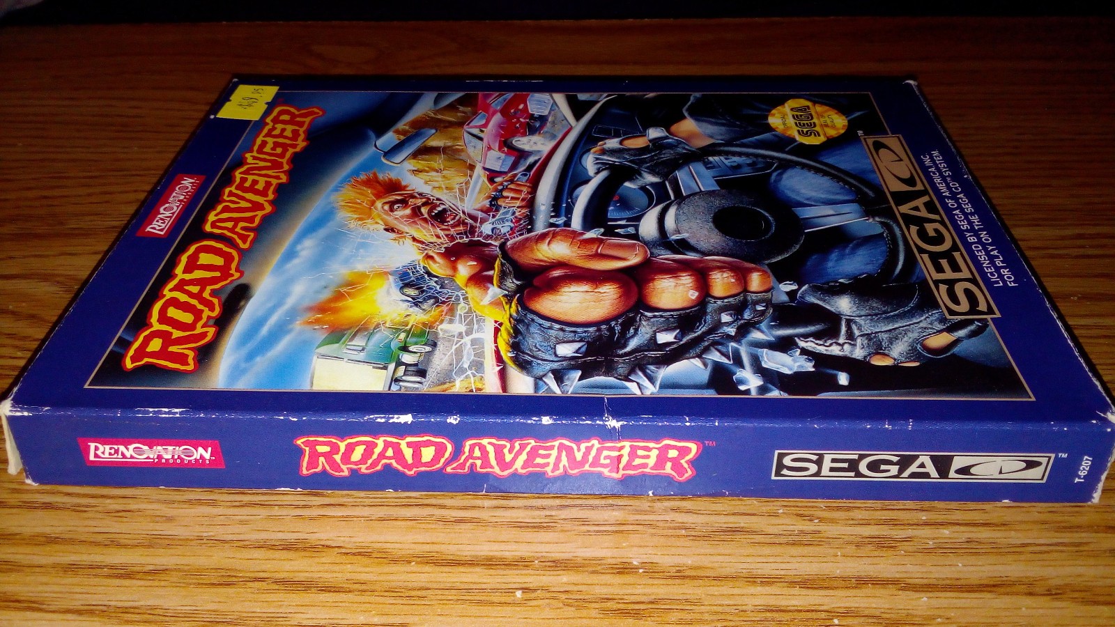 Road Avenger (Sega CD) Renovation CIB Complete W/ Original Box & Manual!