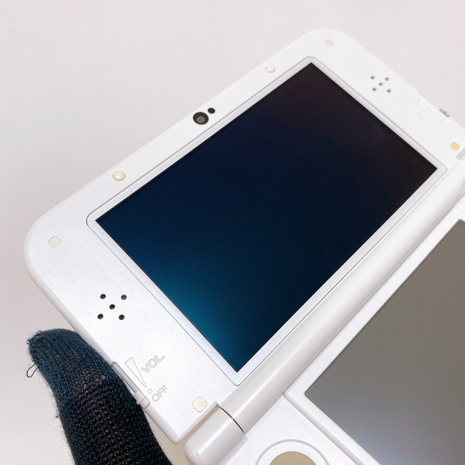 【Dual IPS】 New Nintendo 3DS XL LL Pearl White Stylus Japan Tested Working Rank S