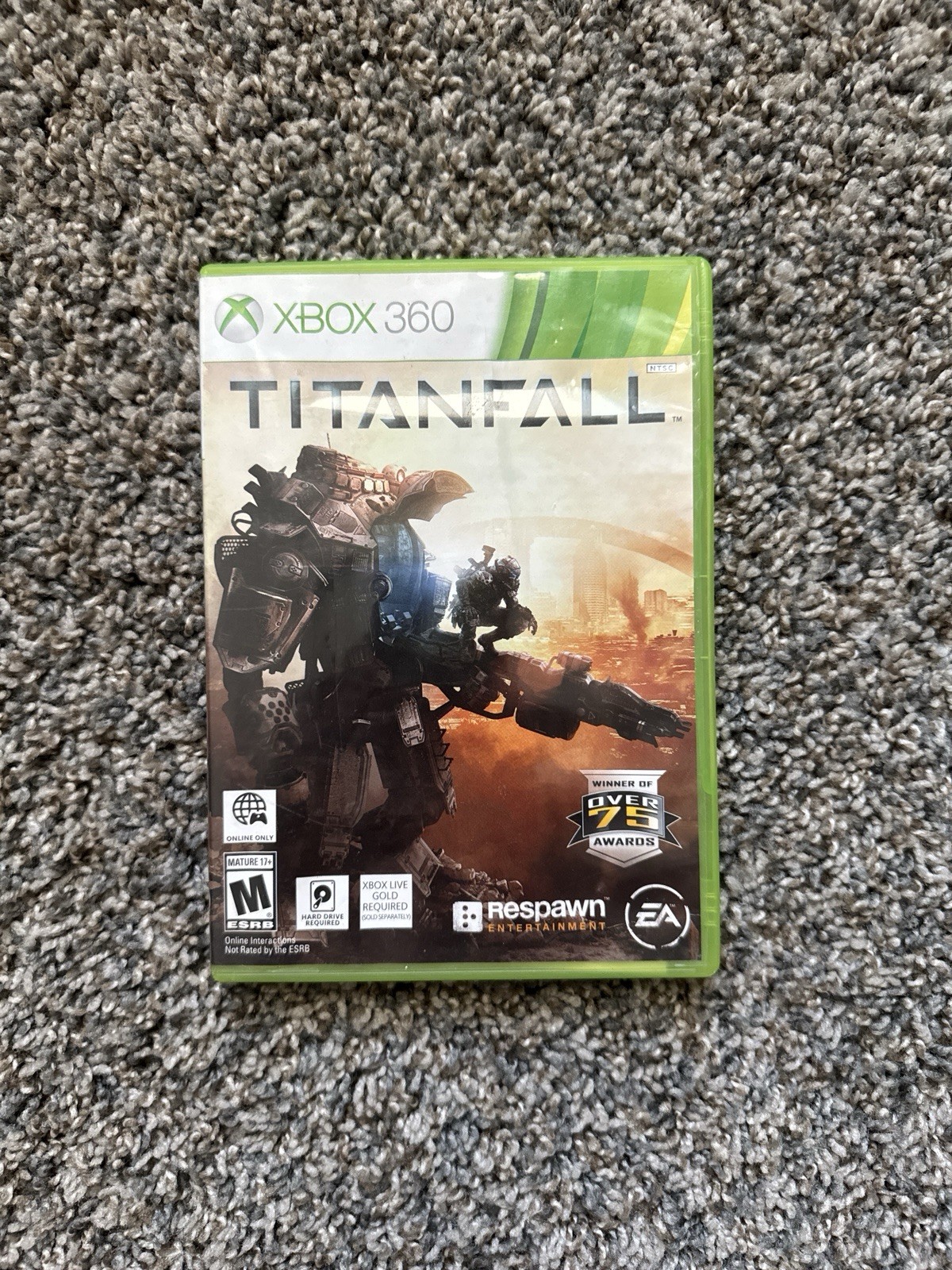 Titanfall 1 Xbox 360 w/ Case Tested Online Only Multiplayer EA Respawn FPS 2014