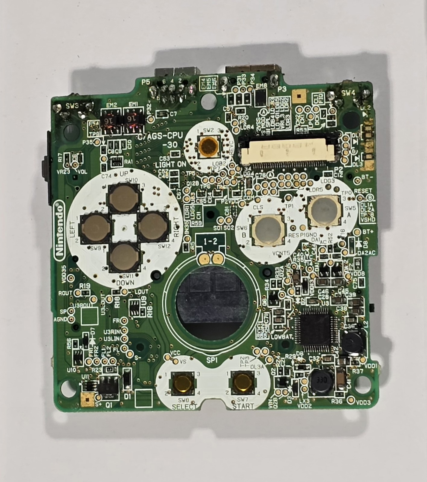 Nintendo Gameboy Advance SP AGS-101 Motherboard – Tested Working